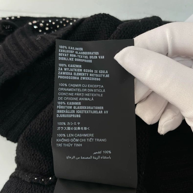 Prada Prada Black beaded knitted cardigan coat Size XS / US 0-2 / IT 36-38 - 8 Thumbnail