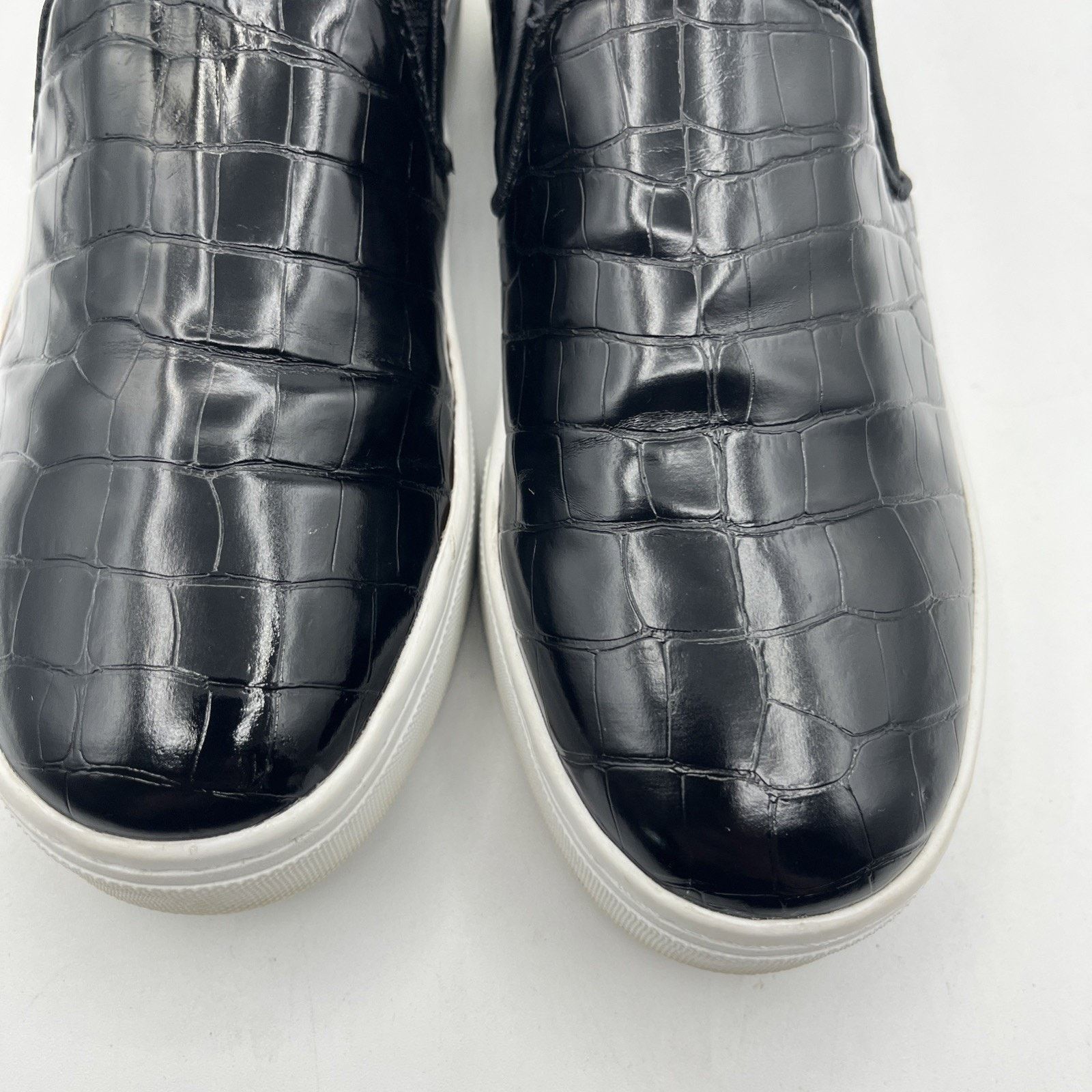 Sam Edelman Sam Edelman Sneakers Women's Size 6M Black Faux Leather Size US 6 / IT 36 - 6 Thumbnail