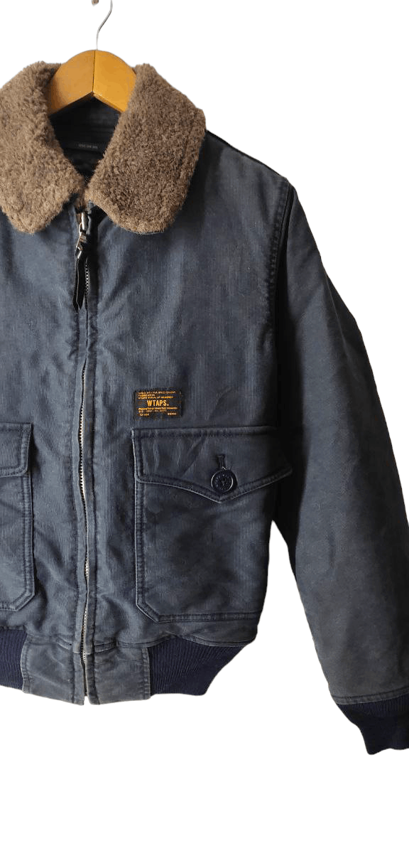 Wtaps WTAPS M-69 ARMY NAVY SHERPA BOMBER JACKET Size US S / EU 44-46 / 1 - 6 Thumbnail