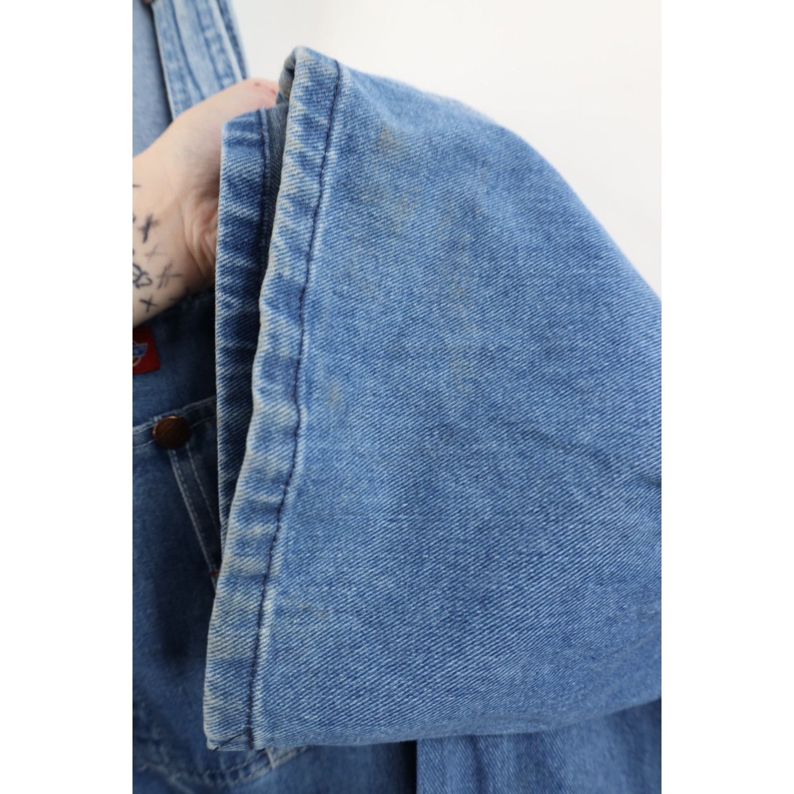 Dickies Deadstock Vintage 90s Dickies Spell Out Wide Leg Overalls Size US 44 / EU 60 - 11 Thumbnail