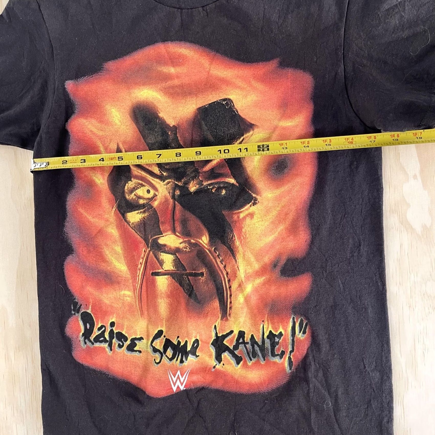 SOMET WWE Kane Raise Some Kane Shirt Mens Small Black Welcome To Hell Tee T-Shirt Size US S / EU 44-46 / 1 - 6 Thumbnail