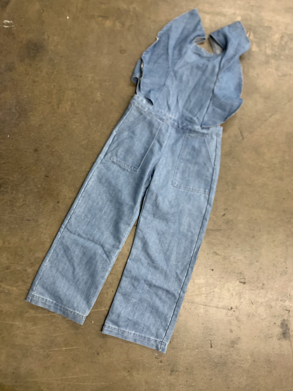 Jean × Vintage Vintage Denim Jumper Size US 32 / EU 48 - 1 Thumbnail