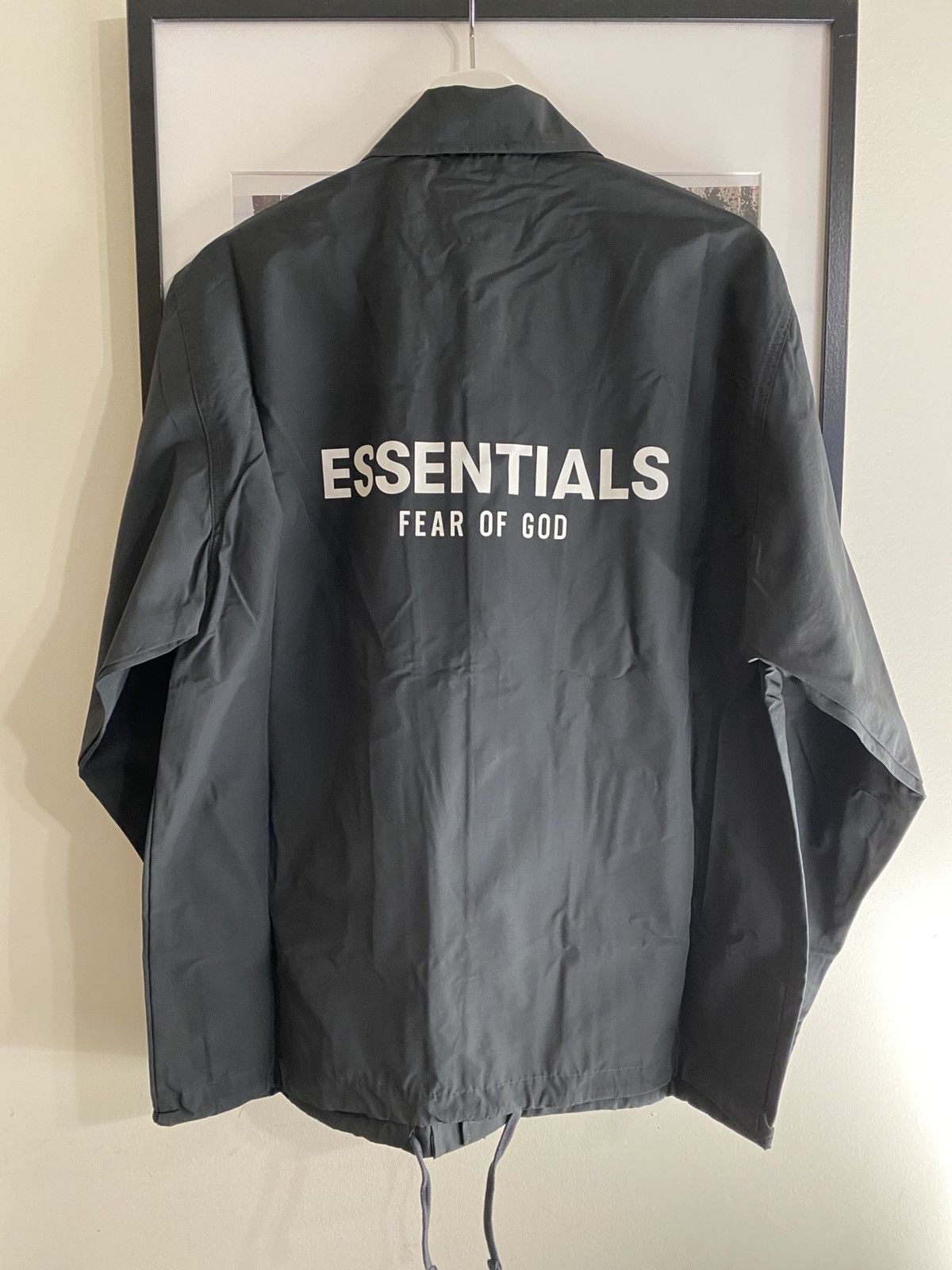 Essentials Fear Of God Essentials Coach Jacket Size US XXS / EU 40 - 9 Thumbnail