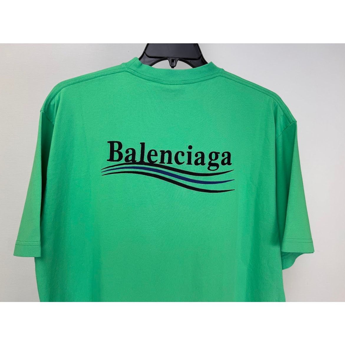 Balenciaga o1rshd1 Em Political Campaign Vintage Jersey T-Shirt Green Size US XS / EU 42 / 0 - 9 Thumbnail
