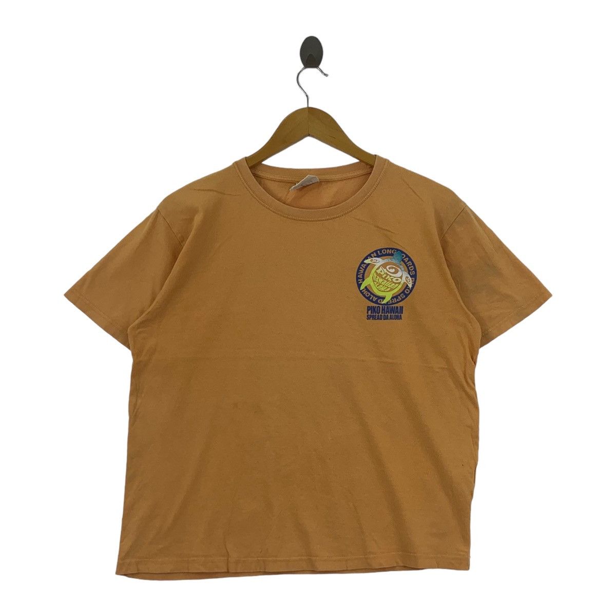 Vintage PIKO HAWAII ALOHA Sea Turtle Nature Tee Shirt