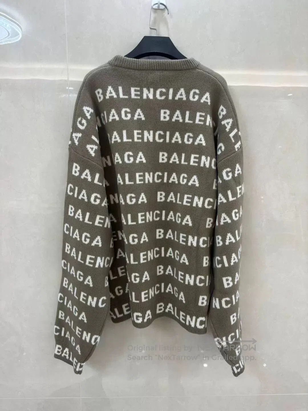 Balenciaga Balenciaga Logo Printed Sweater. Size US L / EU 52-54 / 3 - 2 Thumbnail