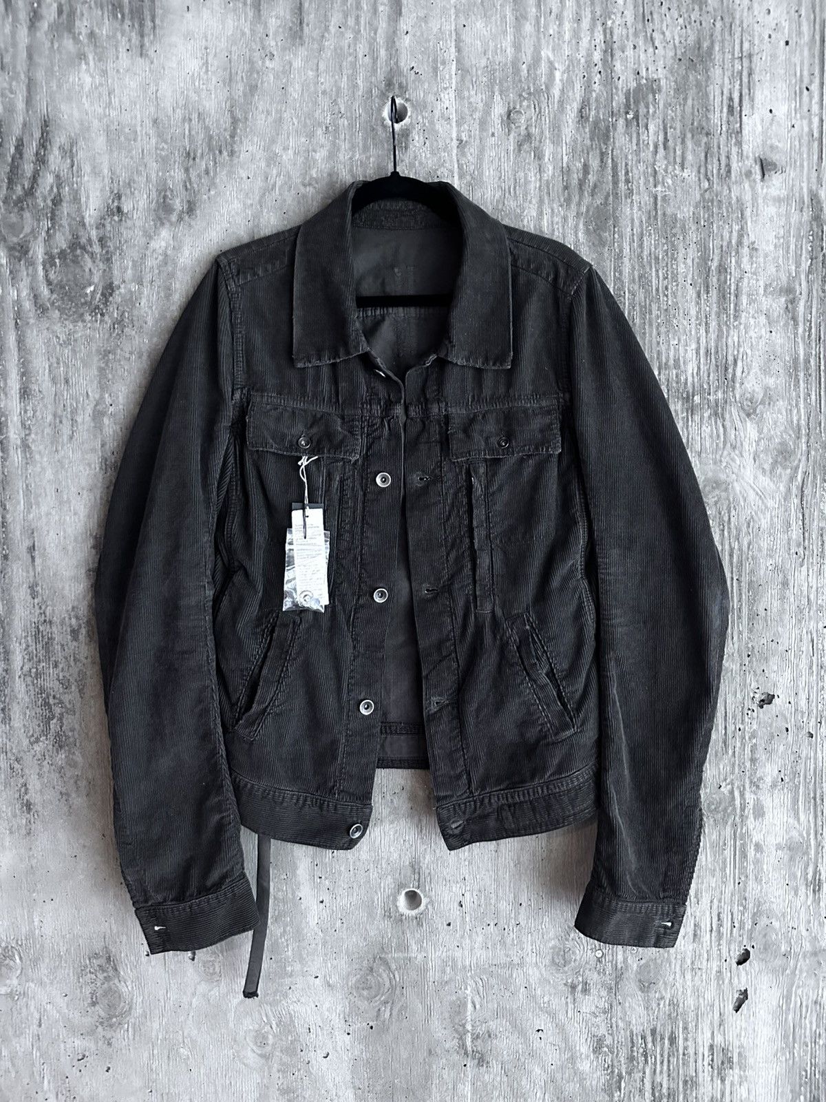 Rick Owens RICK OWENS ARCHIVE TRUCKER JACKET CORDUROY FW07 EXPLODER Size US M / EU 48-50 / 2 - 2 Thumbnail