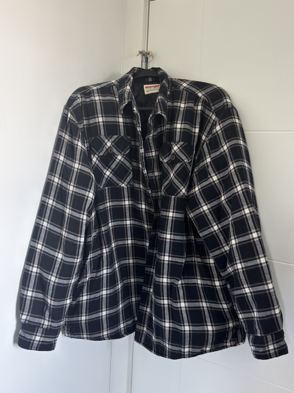 Wrangler Wrangler Puffer Button Up Flannel Size US XL / EU 56 / 4 - 1 Thumbnail