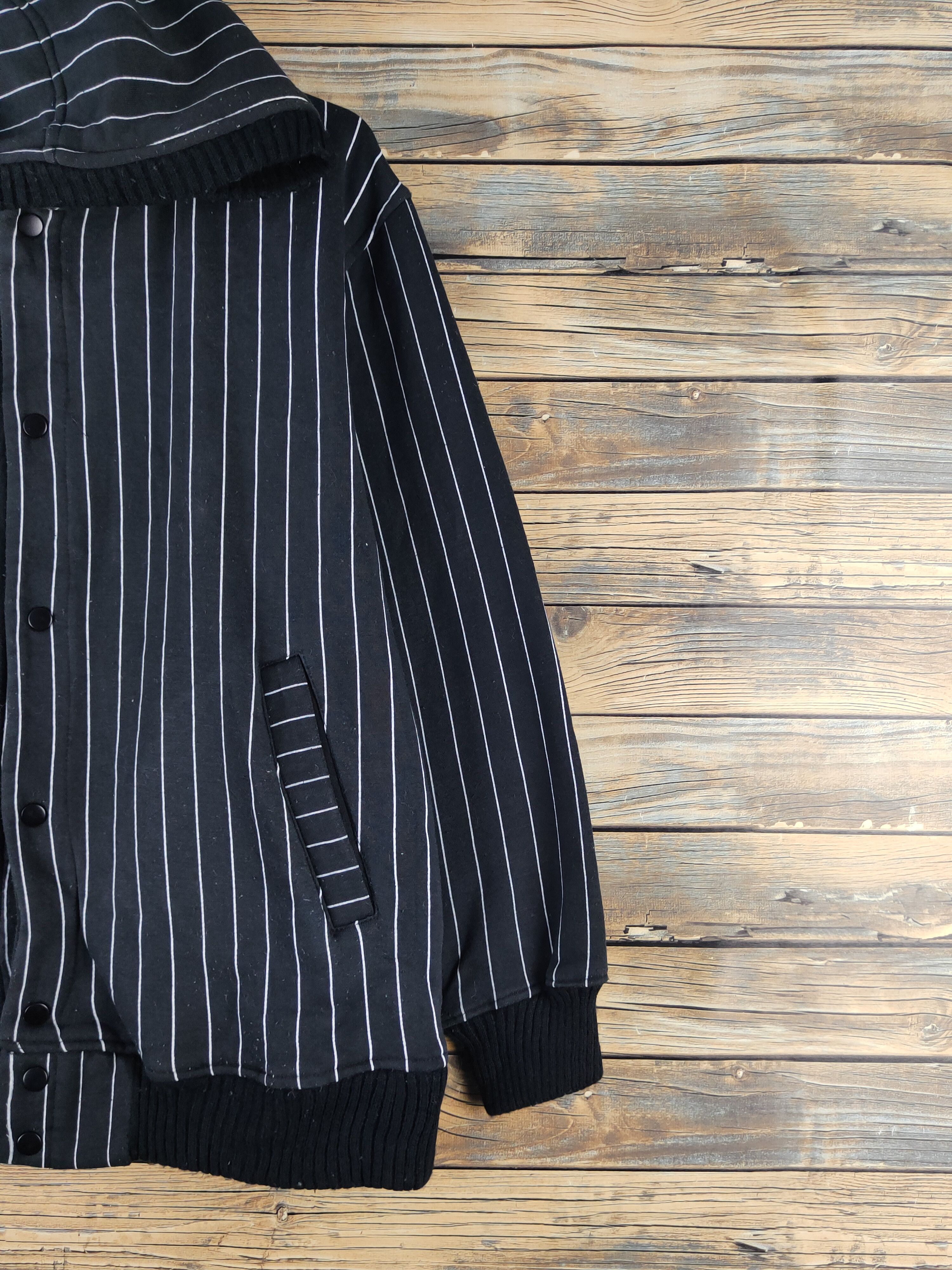 Japanese Brand DL Bullet Noise Black Hoodie Sweaters #2474 Size US L / EU 52-54 / 3 - 5 Thumbnail