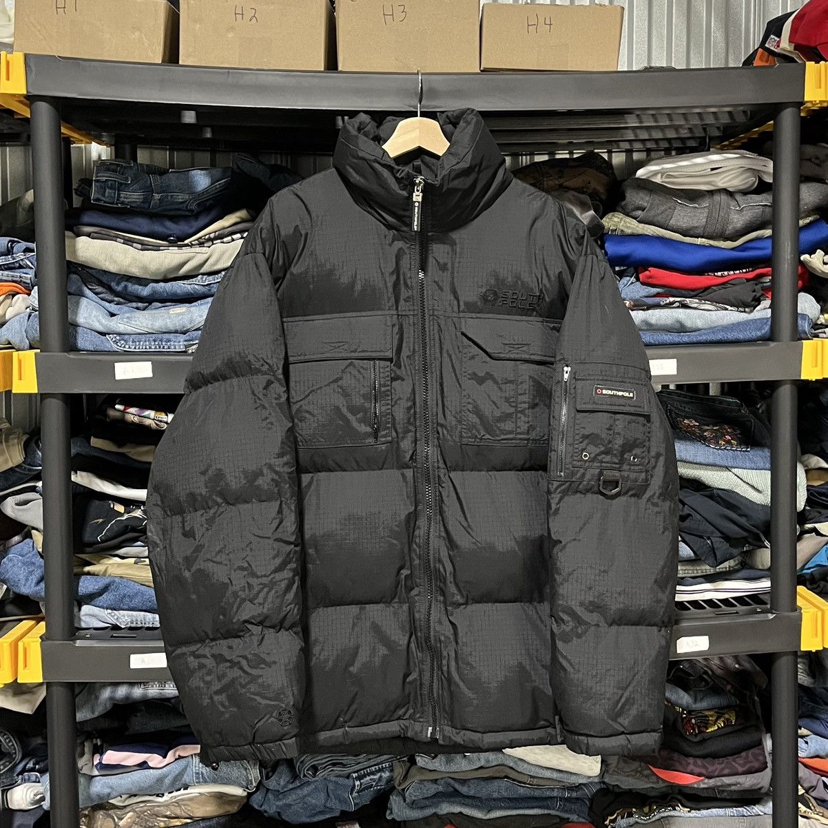 Southpole VIntage Y2K Southpole Grunge Outerwear Puffer Jacket XL Size US XL / EU 56 / 4 - 1 Thumbnail