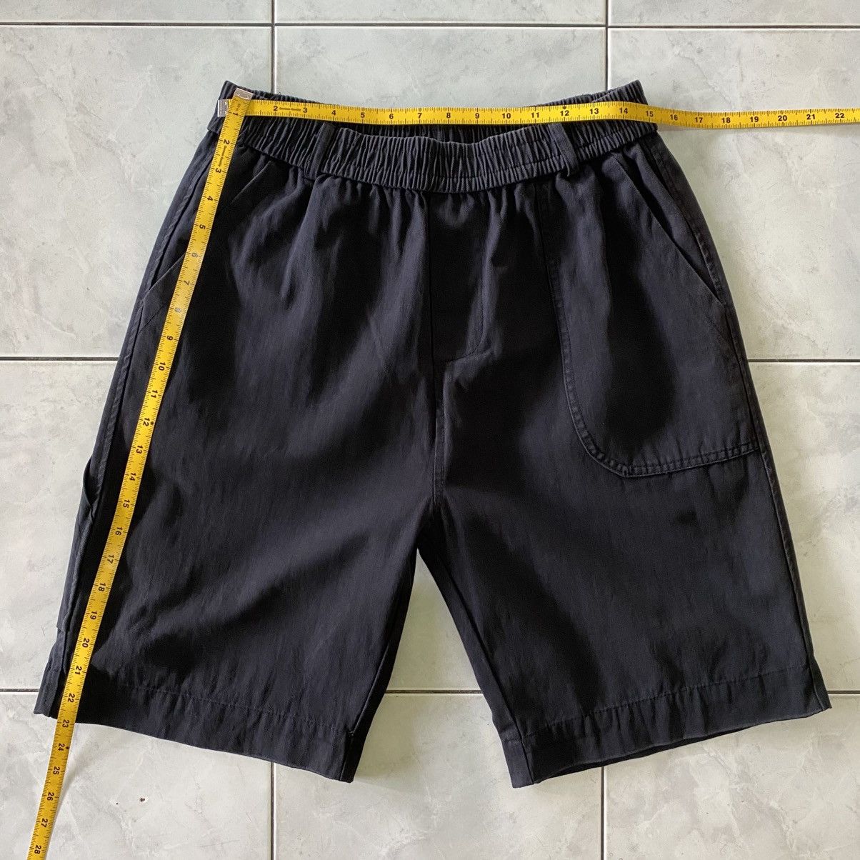 Japanese Brand Japanese Work Style Utility Shorts Elastic Waist Dark Grey Size US 38 / EU 54 - 12 Thumbnail