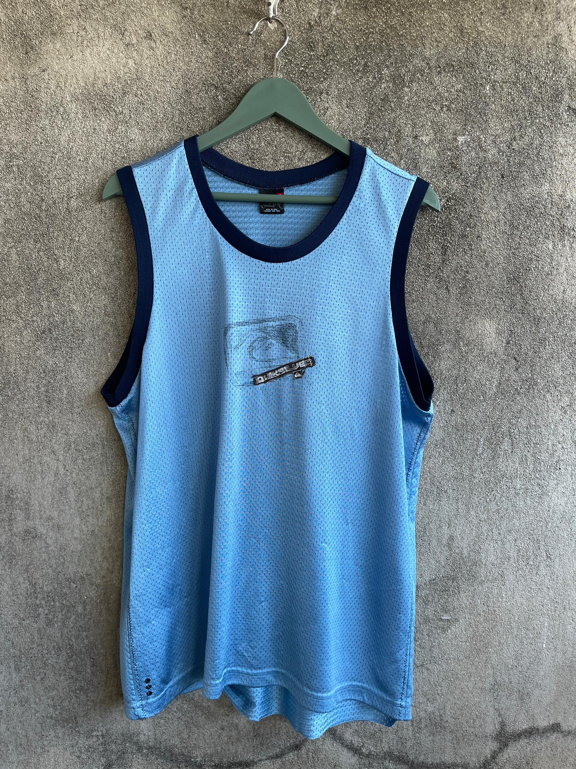 Quiksilver Vintage’90s🔥QUIKSIKVER🔥Canter Logo Singlet Jersey Size US L / EU 52-54 / 3 - 1 Thumbnail
