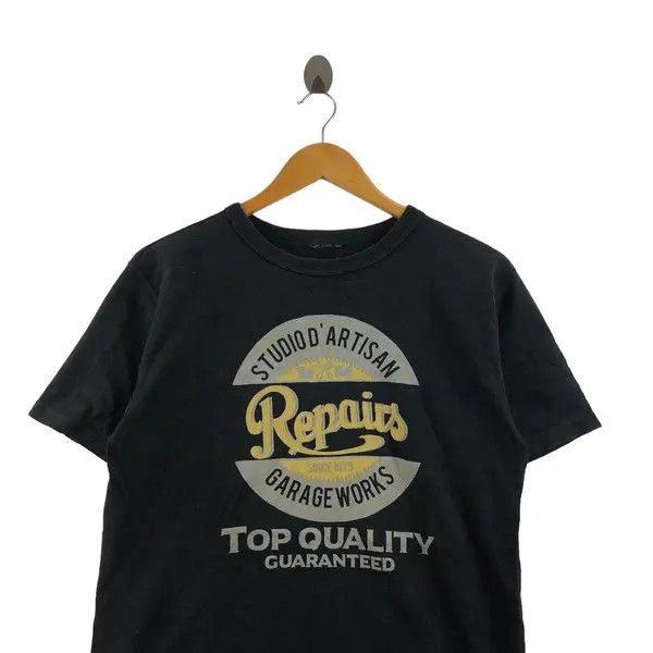 Studio D'Artisan Vintage STUDIO D’ARTISAN JAPAN Repairs Tee Shirt Size US XL / EU 56 / 4 - 3 Thumbnail