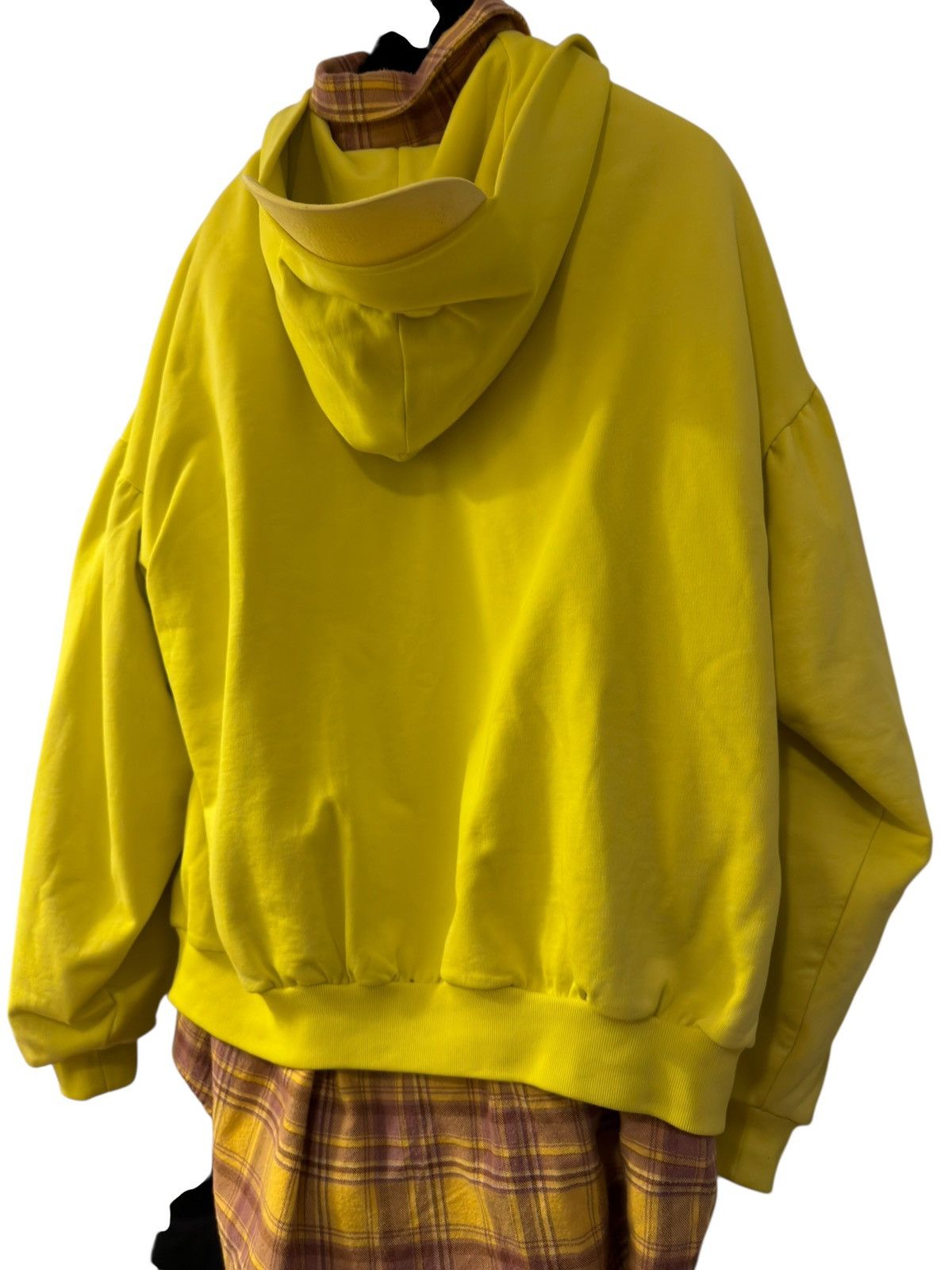 Balenciaga *RARE* BALENCIAGA DEMNA UNITY LAYERED HOODIE YELLOW Size US M / EU 48-50 / 2 - 15 Thumbnail
