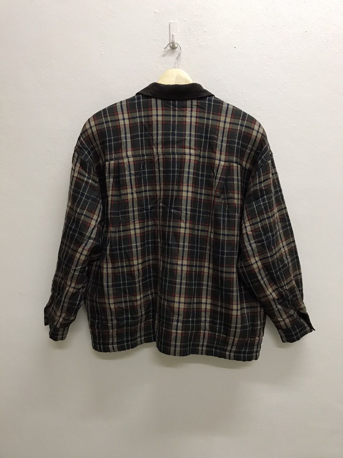 DAKS Vintage Daks London Plaid Flanel Jacket Size US L / EU 52-54 / 3 - 5 Thumbnail