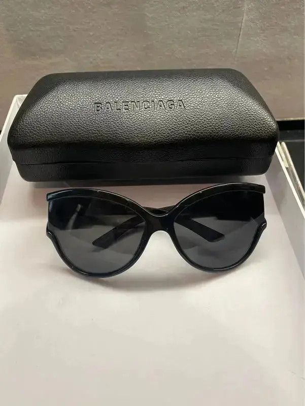 Balenciaga BALENCIAGA Sunglasses Cat Eye Wrap Shield Mask Shield Size ONE SIZE - 2 Thumbnail
