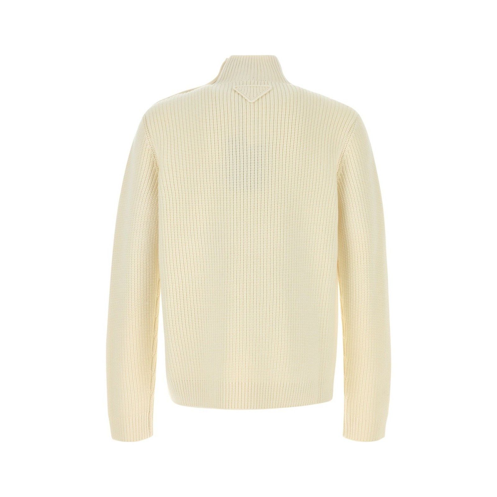 Prada PRADA Ivory Wool Sweater New & Authentic (Men's size:L;) Size US L / EU 52-54 / 3 - 2 Thumbnail