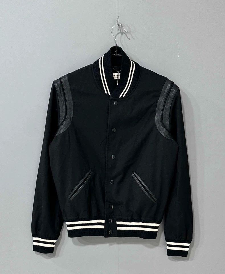 Saint Laurent Paris Saint Laurent Paris Classic baseball jacket-2506 Size US S / EU 44-46 / 1 - 1 Thumbnail