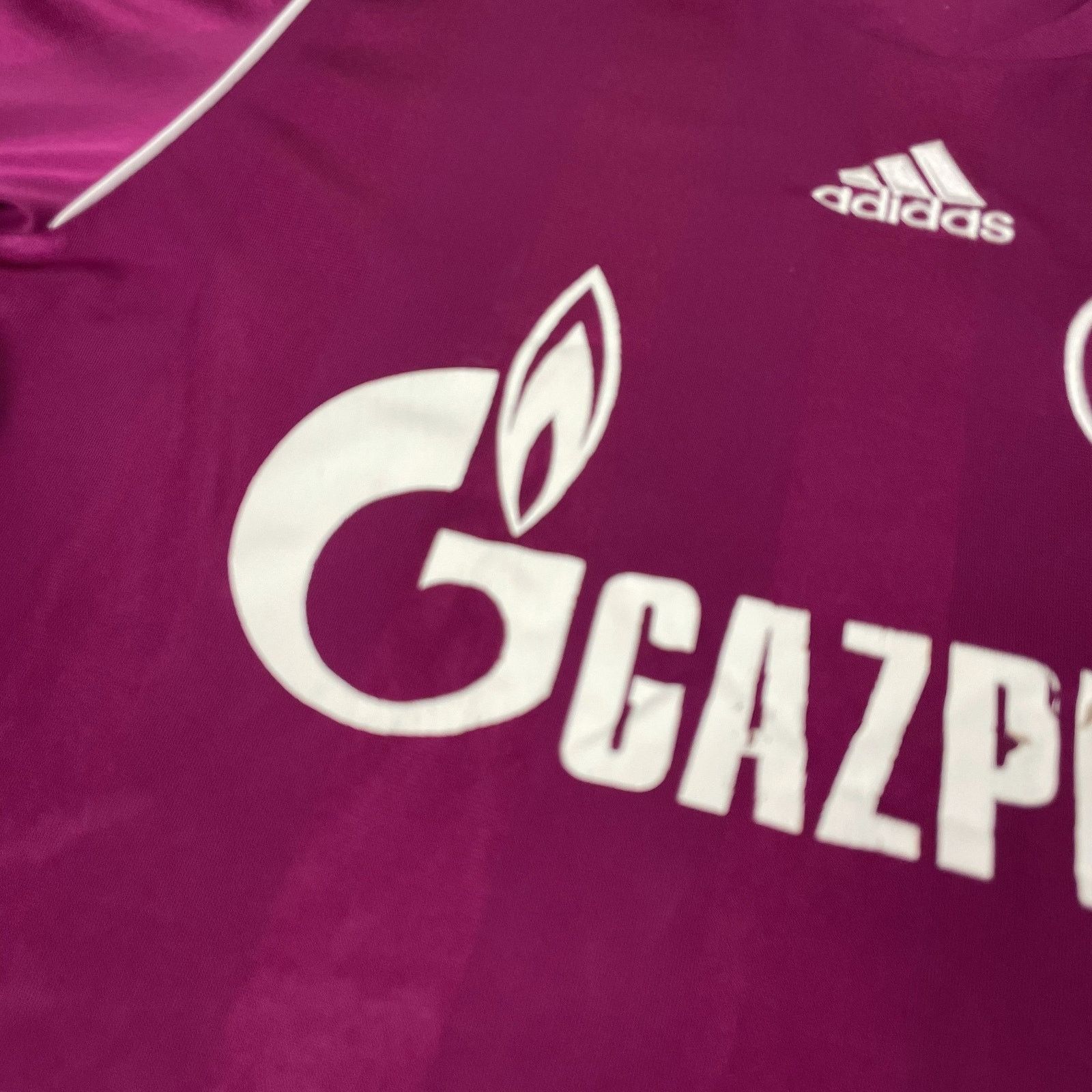 Adidas Adidas Plum V-Neck Short Sleeve FC Schalke 04 Jersey Size US XS / EU 42 / 0 - 3 Thumbnail