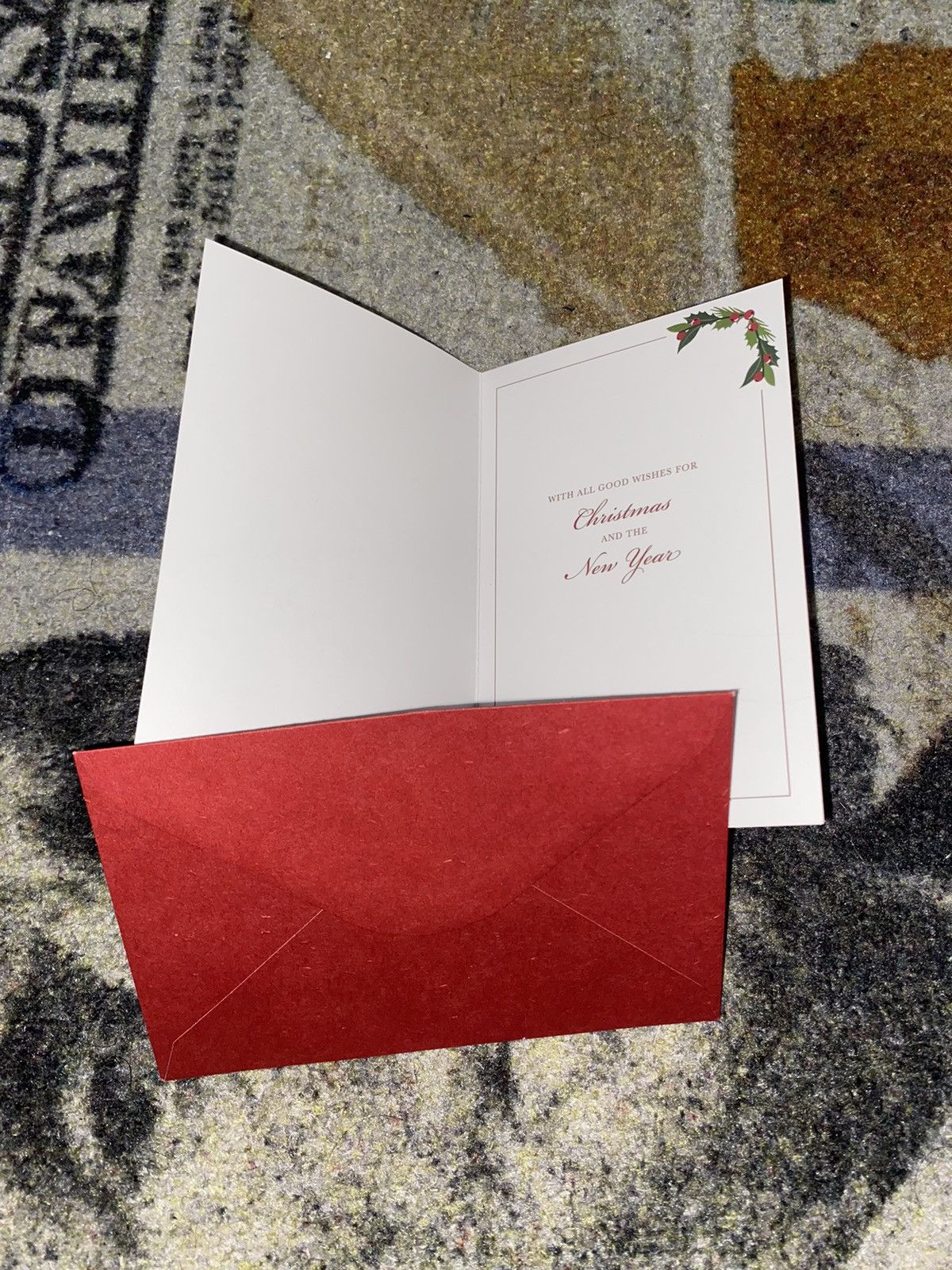 Kith KITH KITHMAS HOLIDAY CARD (WITH ENVELOPE) Size ONE SIZE - 2 Thumbnail