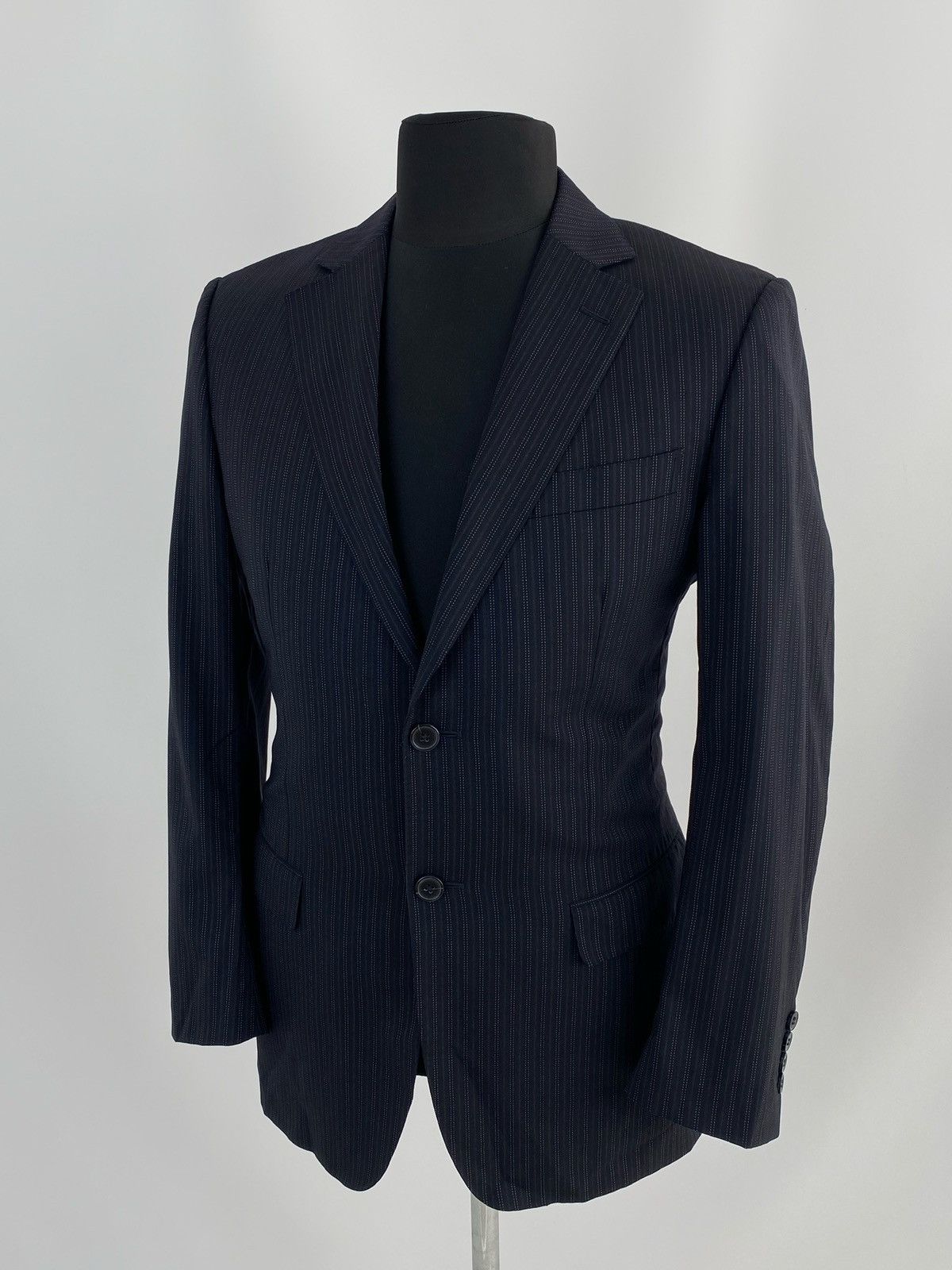 Z Zegna Z Zegna Striped Blazer Jacket Size 48R - 1 Thumbnail