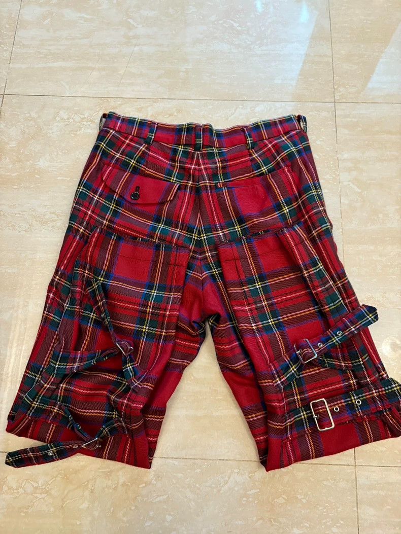Comme des Garcons Comme Des Garcons size XS Strap plaid pants Size 25" / US 0 / IT 36 - 9 Thumbnail