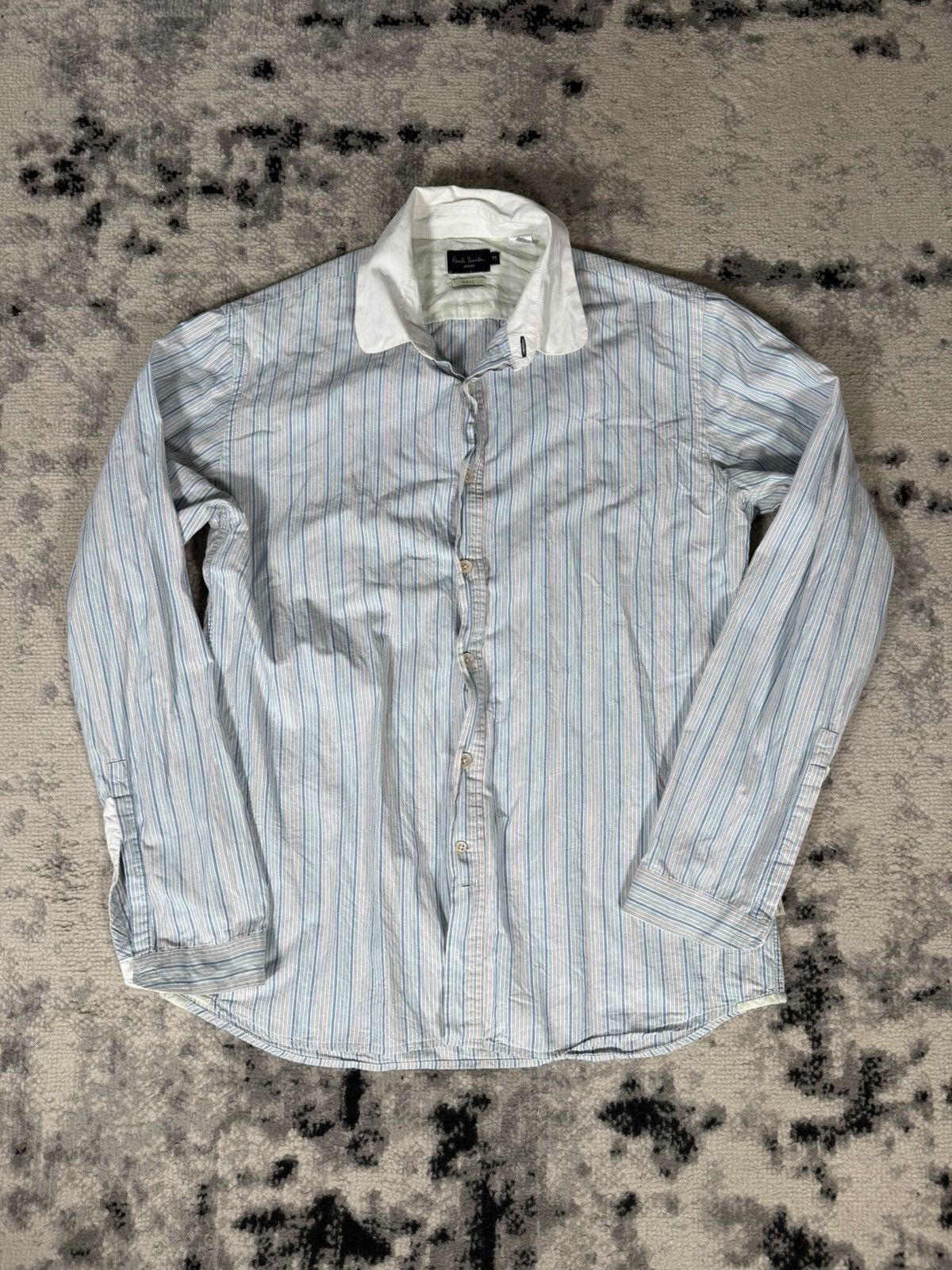 Paul Smith Vintage Paul Smith Jeans Striped Button Up Shirt Size US M / EU 48-50 / 2 - 1 Thumbnail