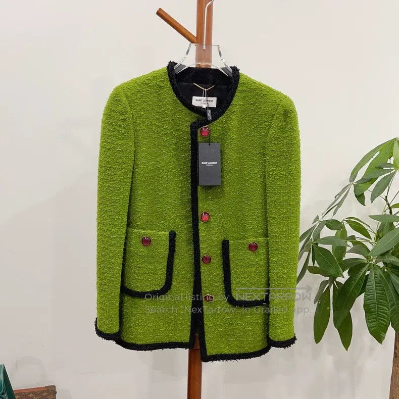 Saint Laurent Paris Saint Laurent Paris Coat Size XS / US 0-2 / IT 36-38 - 2 Thumbnail
