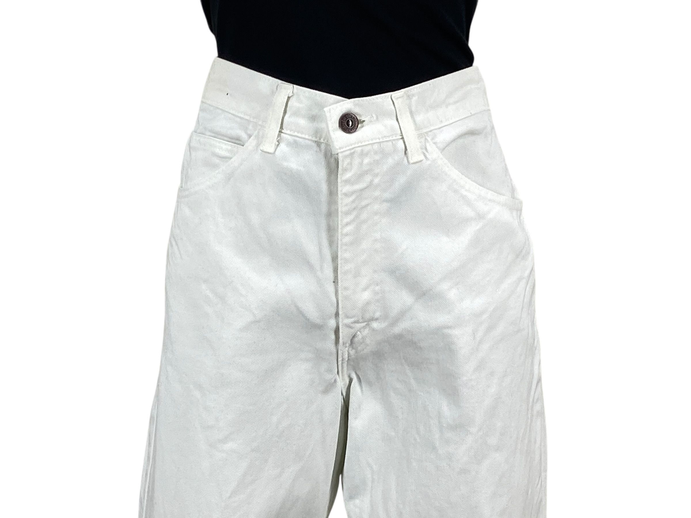 Levi's Vintage Clothing Levis 606 High Waisted Tapered Leg Jeans Size US 30 / EU 46 - 3 Thumbnail