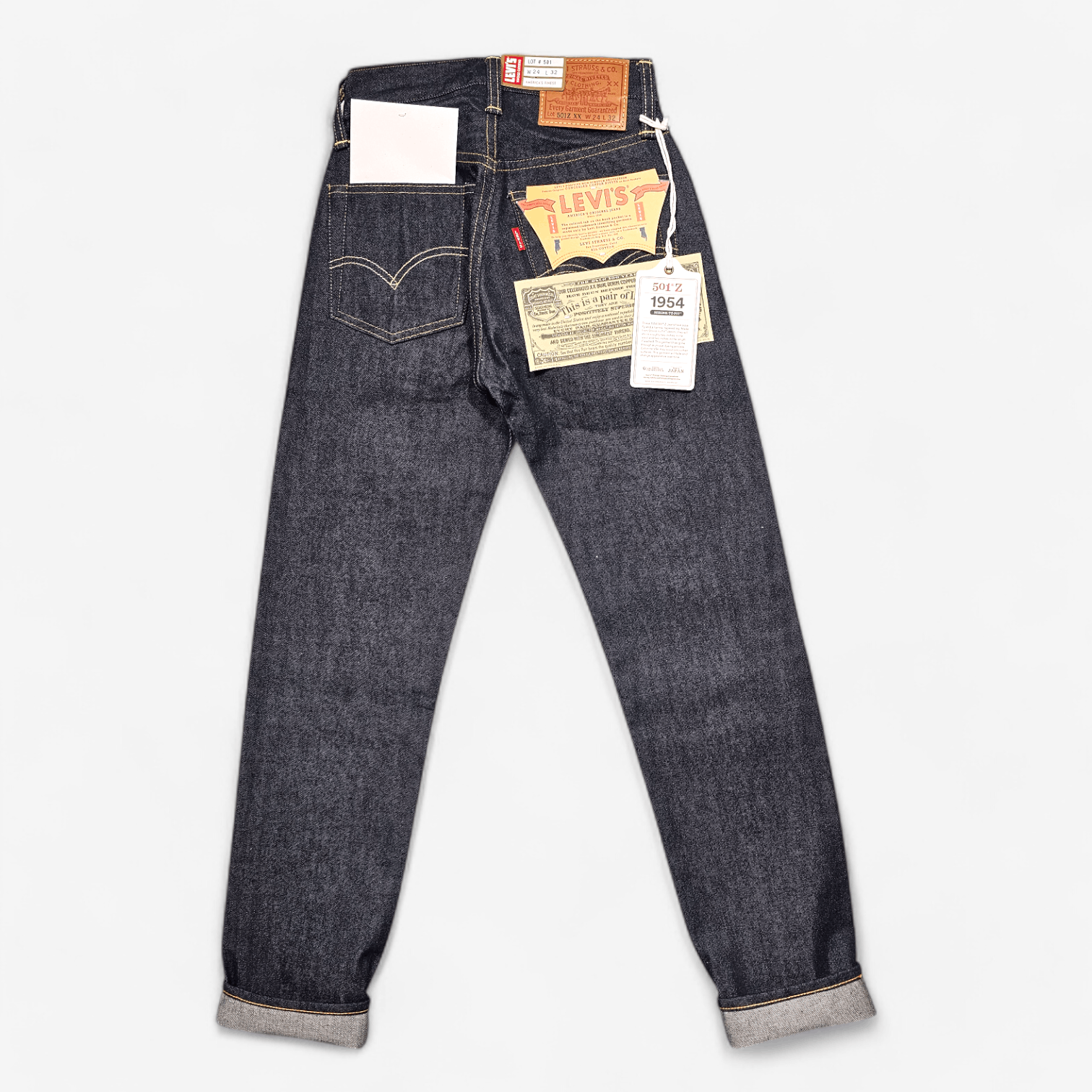 Levi's Vintage Clothing NWT LVC Levi's Vintage Clothing 1954 501 Big E Made in Japan Size US 26 / EU 42 - 5 Thumbnail