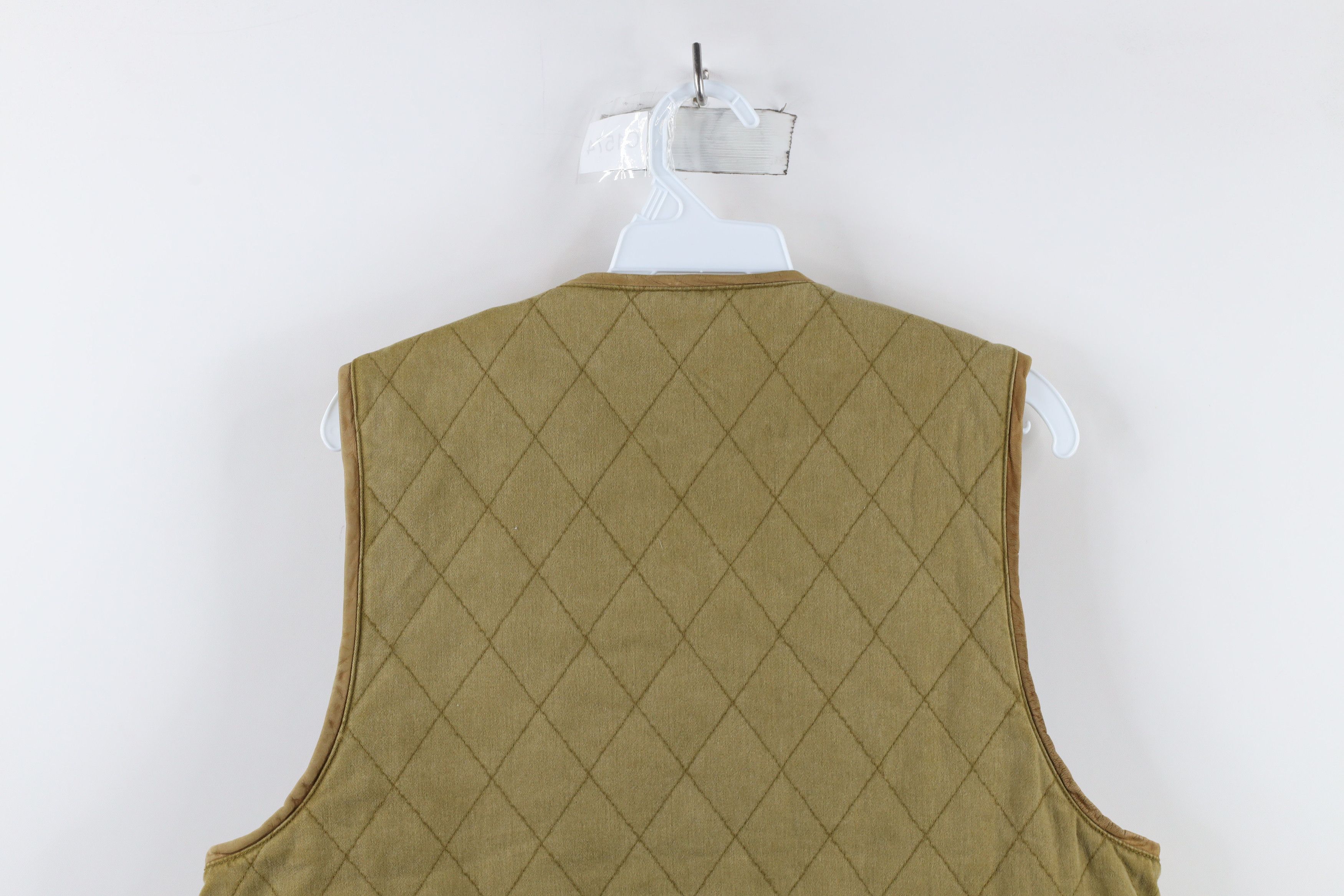 Vintage Vintage 90s Streetwear Stonewash Quilted Button Vest Jacket Size US S / EU 44-46 / 1 - 12 Thumbnail