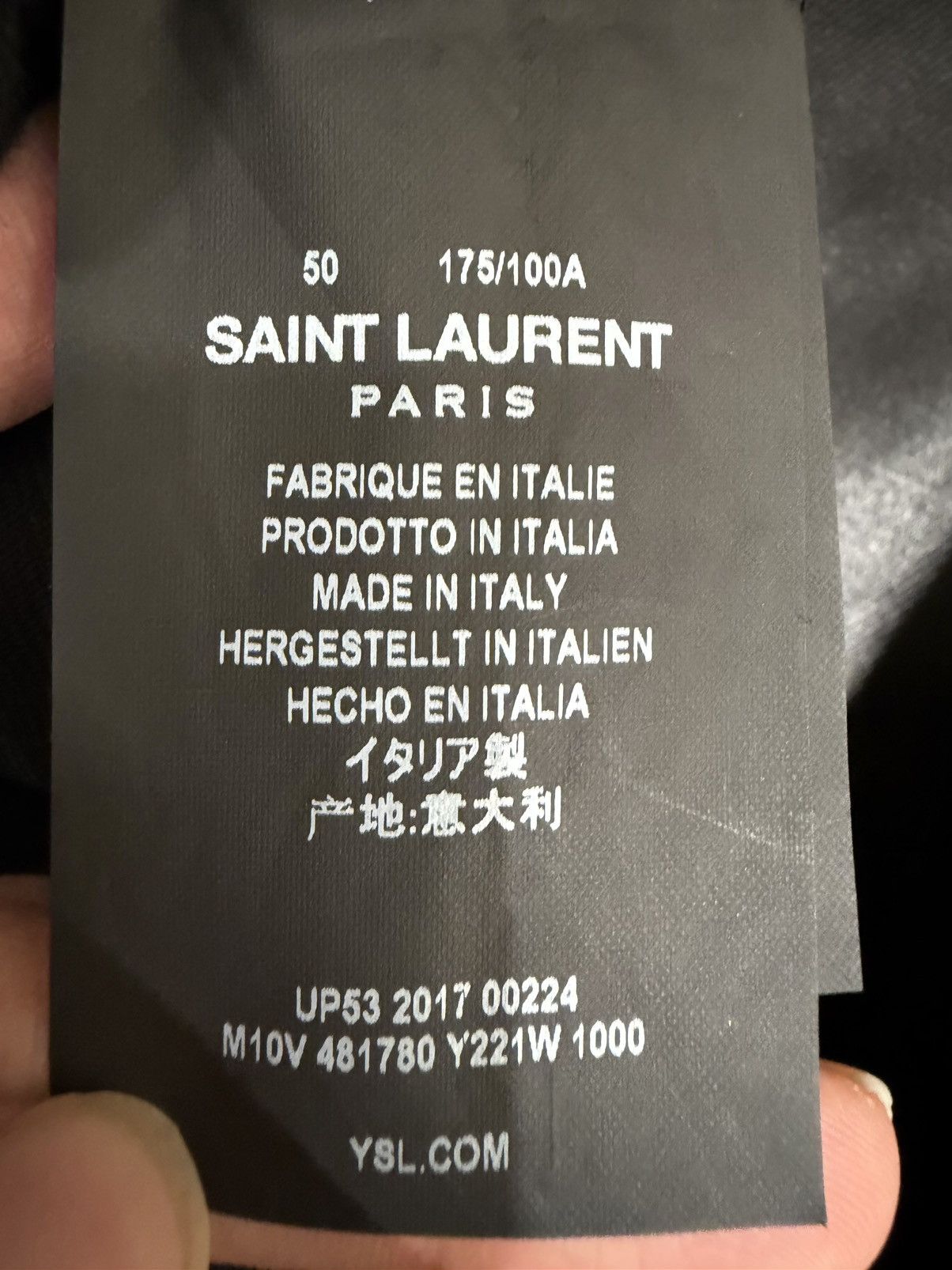 Saint Laurent Paris Saint Laurent SLP 2017FW Chesterfield Wool Coat Size US M / EU 48-50 / 2 - 5 Thumbnail