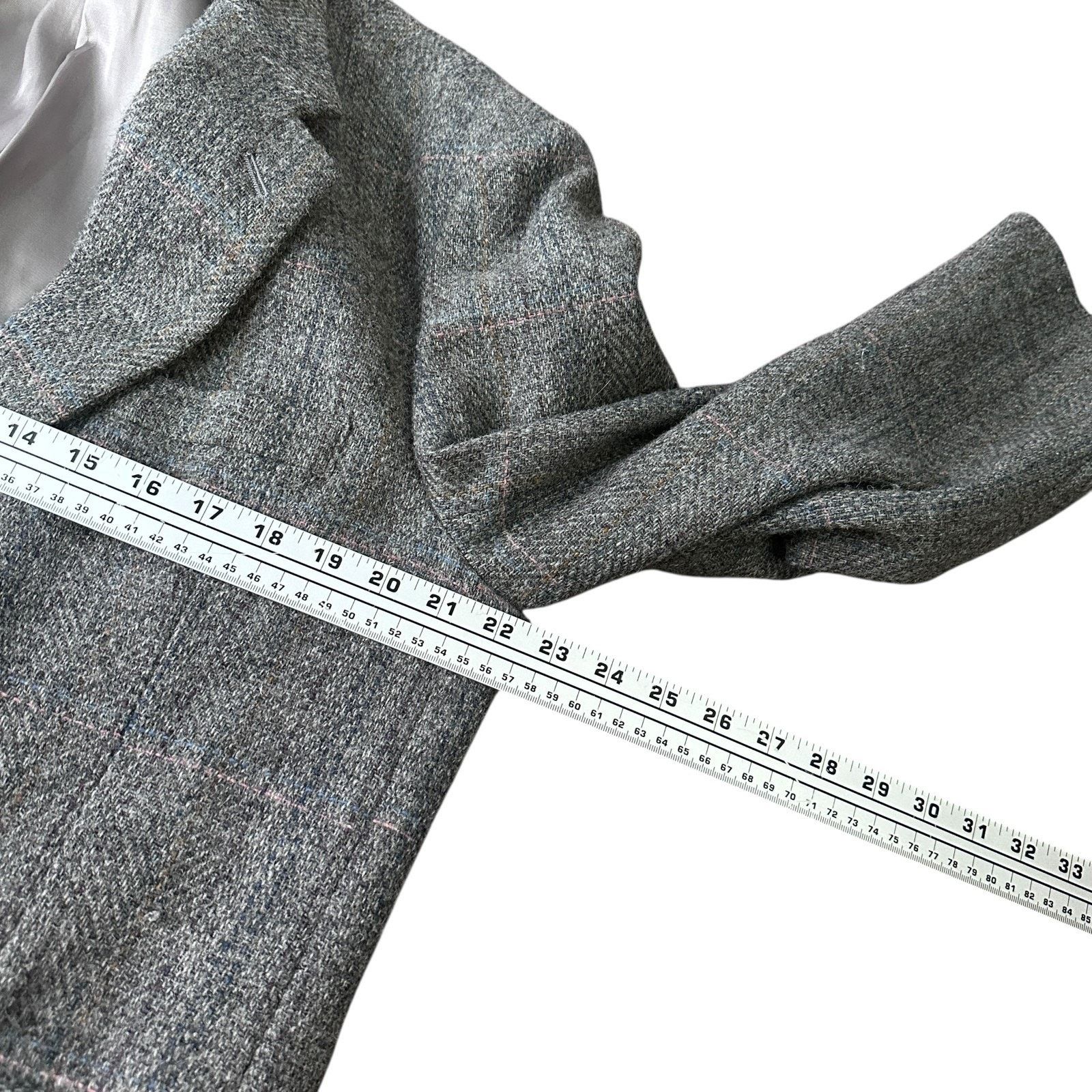 Other Oakton Sport Coat Men’s 46R Gray Wool Lapel Blazer Jacket Size 46R - 10 Thumbnail