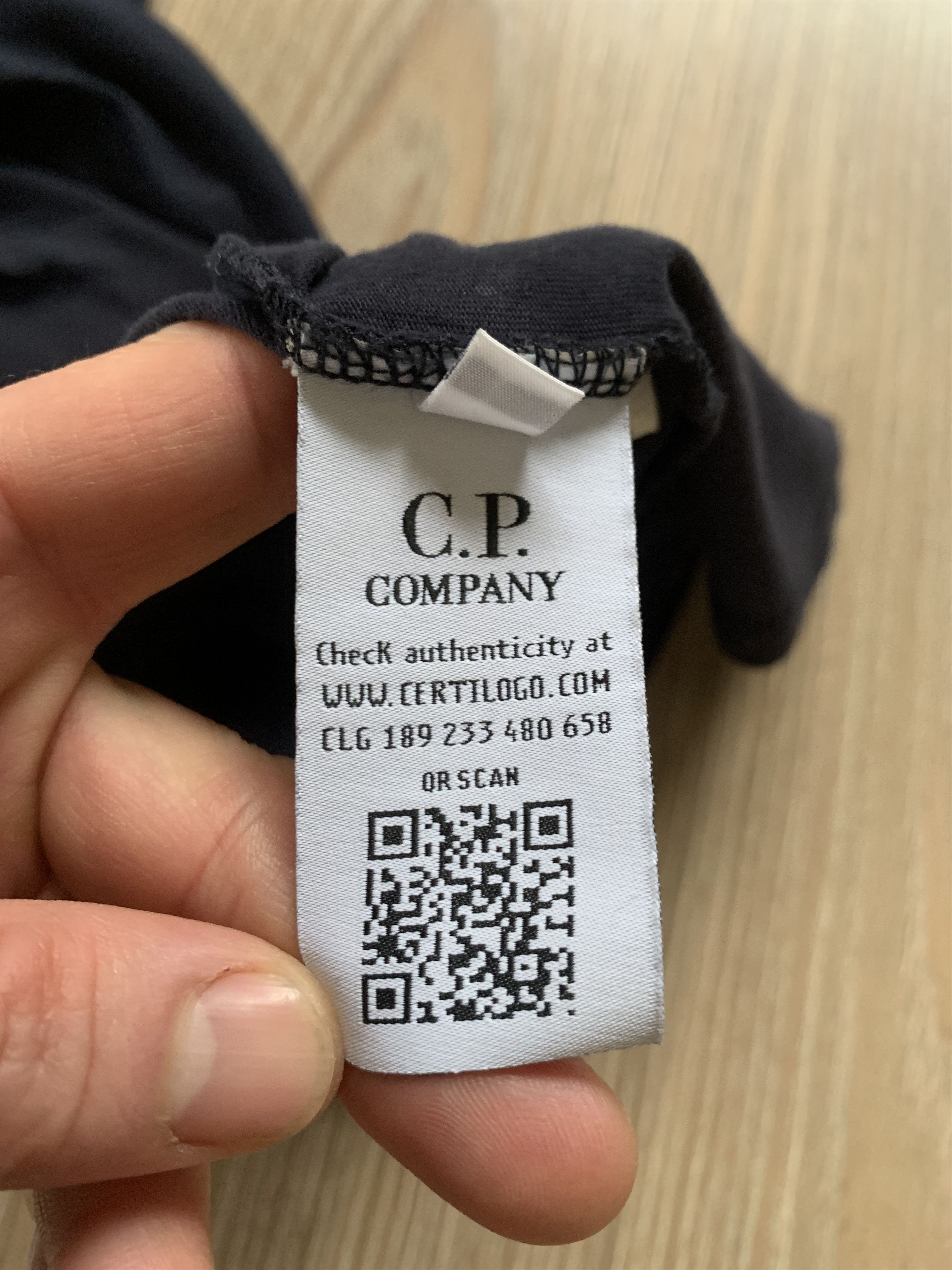 C.P. Company Vintage Blue Printed T Shirt