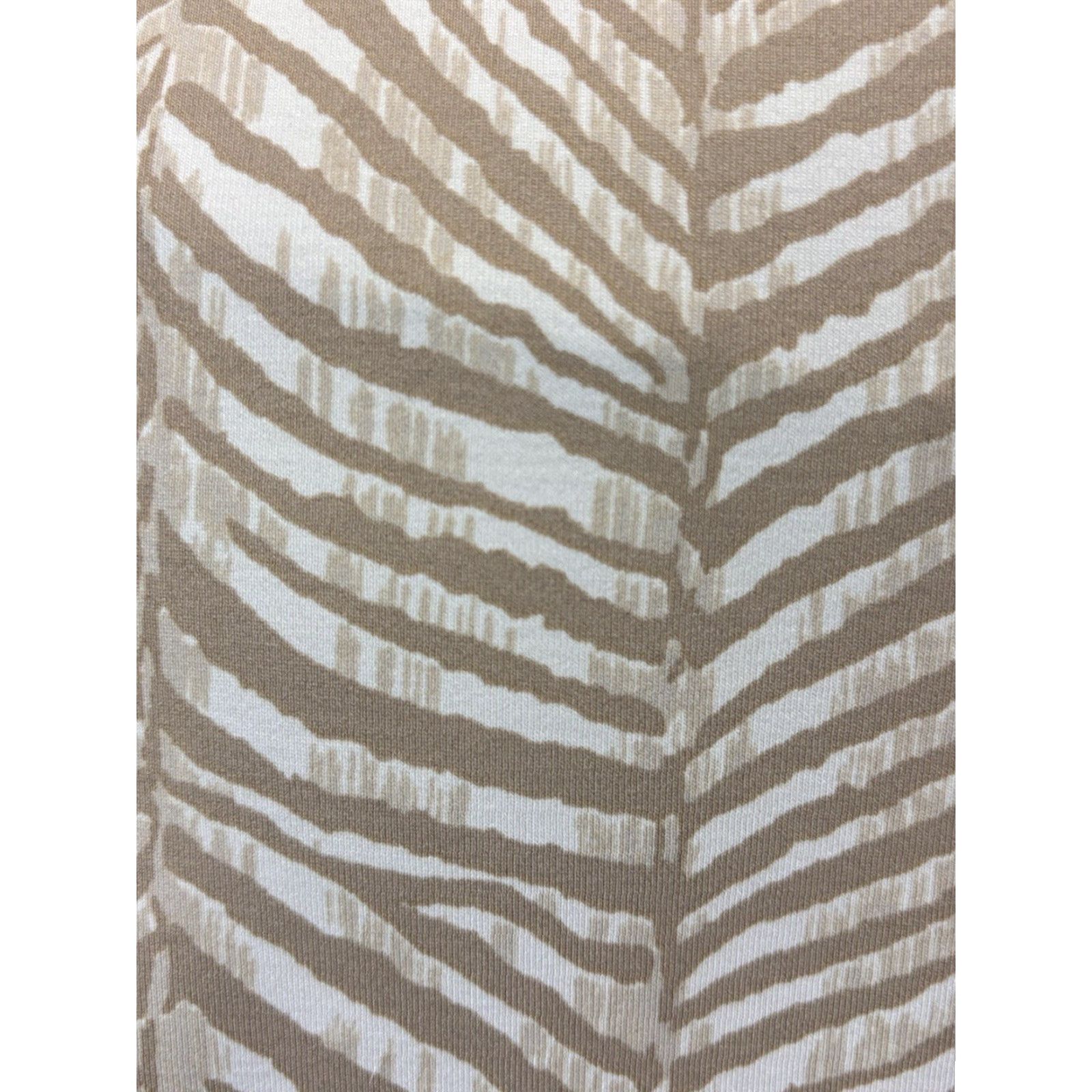 J.McLaughlin J. McLaughlin Sophia Catalina Cloth Dress Zebra Animal Print 3/4 Sleeve Sz M Knee Length Multicolor Sheath Womens Size M / US 6-8 / IT 42-44 - 6 Thumbnail