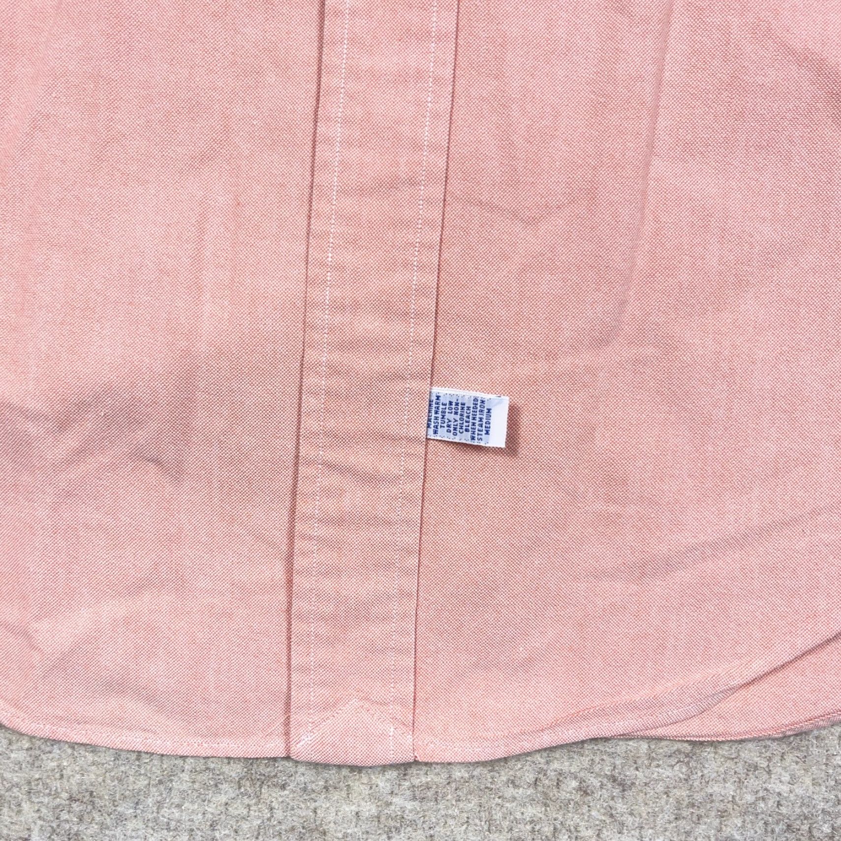 Ralph Lauren Ralph Lauren Orange Button-Up Shirt Men L Cotton Oxford Casual Business Dress Polo Pony Vintage: No (adjusted within rules) Size 42R - 6 Thumbnail