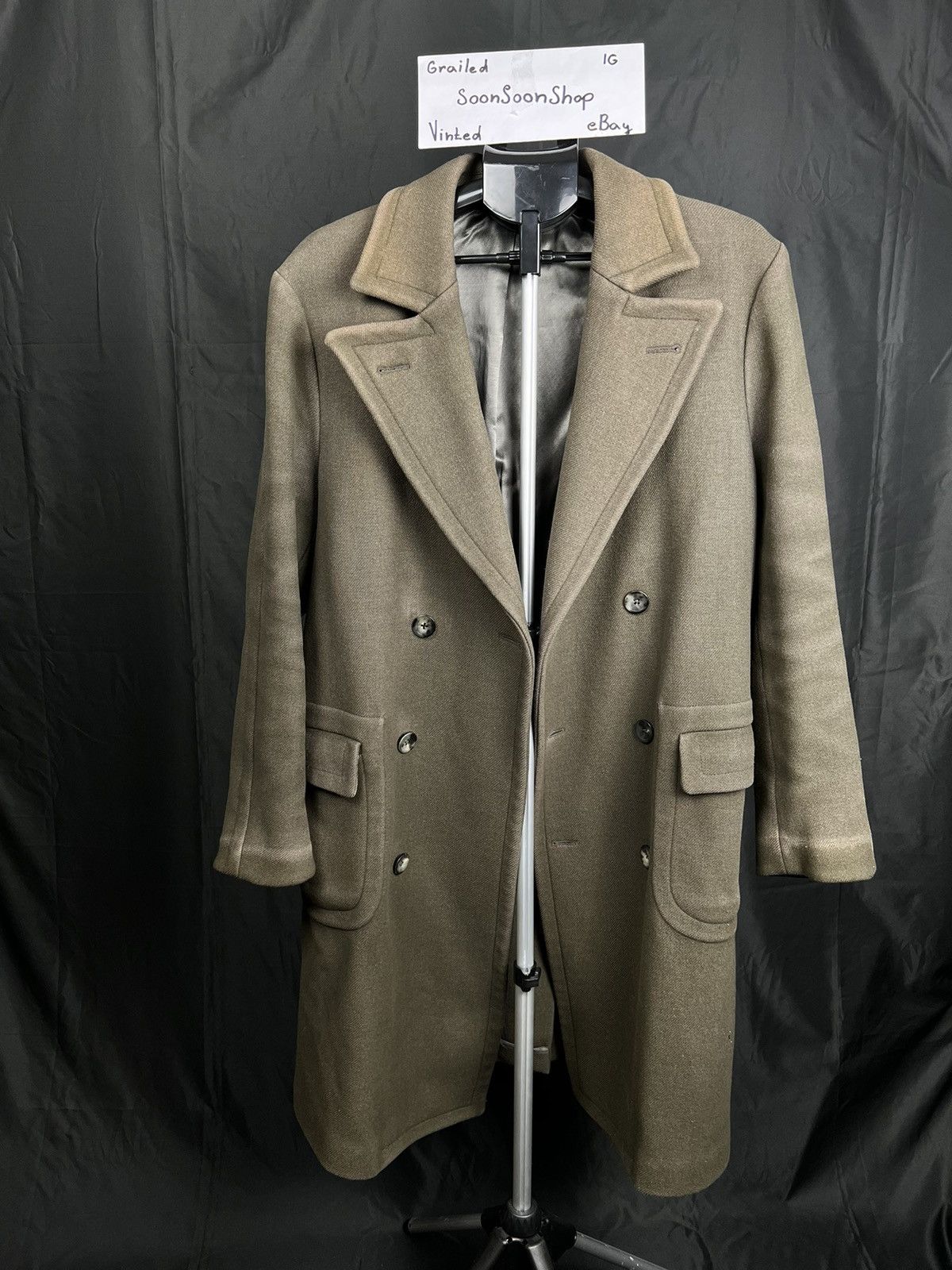 Boglioli × Designer Boglioli old money wool nylon heavy coat Size US L / EU 52-54 / 3 - 2 Thumbnail
