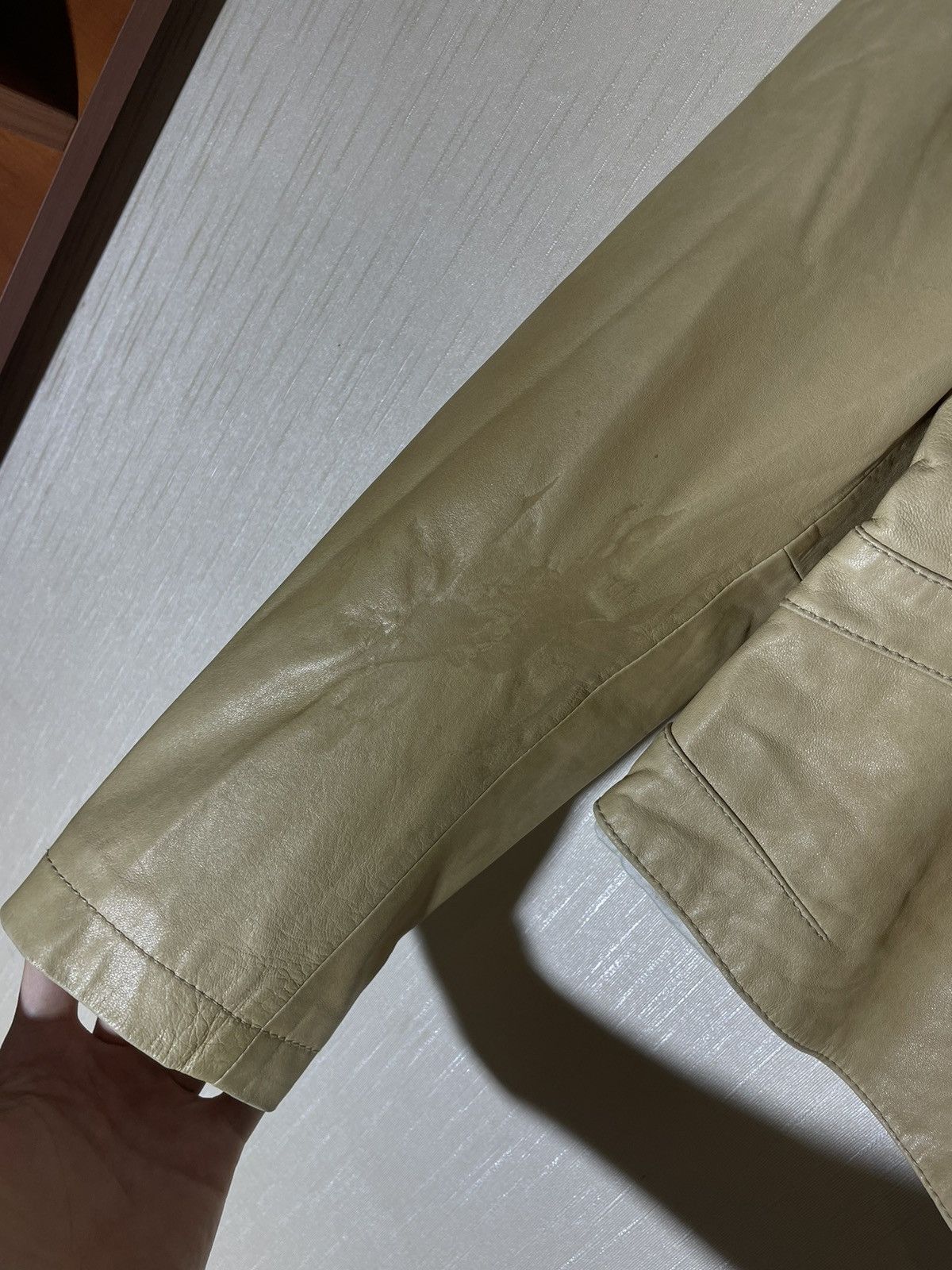 Brunello Cucinelli Brunello Cucinelli leather jacket Size L / US 10 / IT 46 - 8 Thumbnail