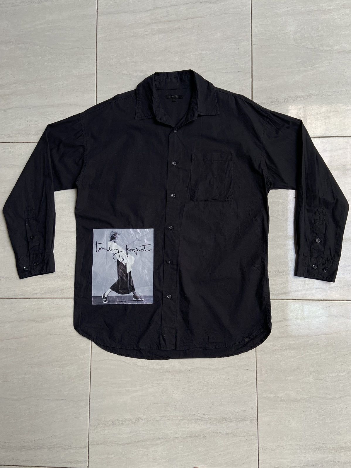 Designer × Japanese Brand BIKE STAR Black Shirt Size US XL / EU 56 / 4 - 8 Thumbnail