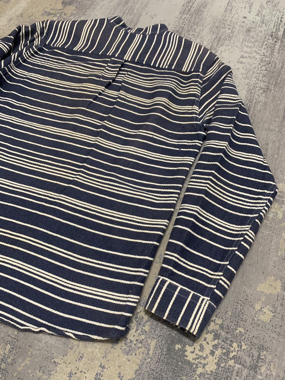 Japanese Brand Japanese Brand Rover Striped Kapital Style Pullover Shirt Size US L / EU 52-54 / 3 - 8 Thumbnail