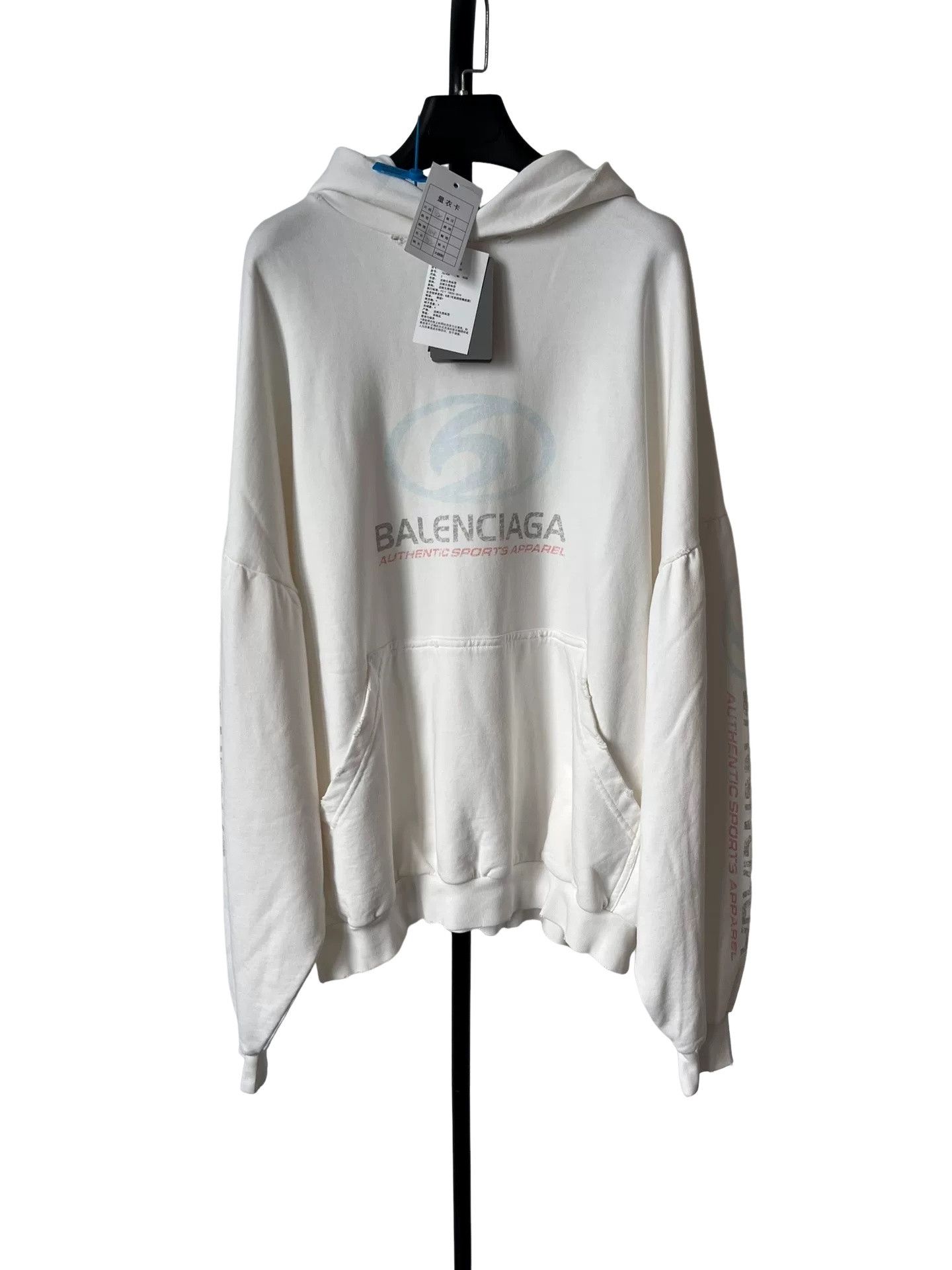 Balenciaga Balenciaga Sports Apparel Graphic Hoodie 2 Size US M / EU 48-50 / 2 - 1 Thumbnail