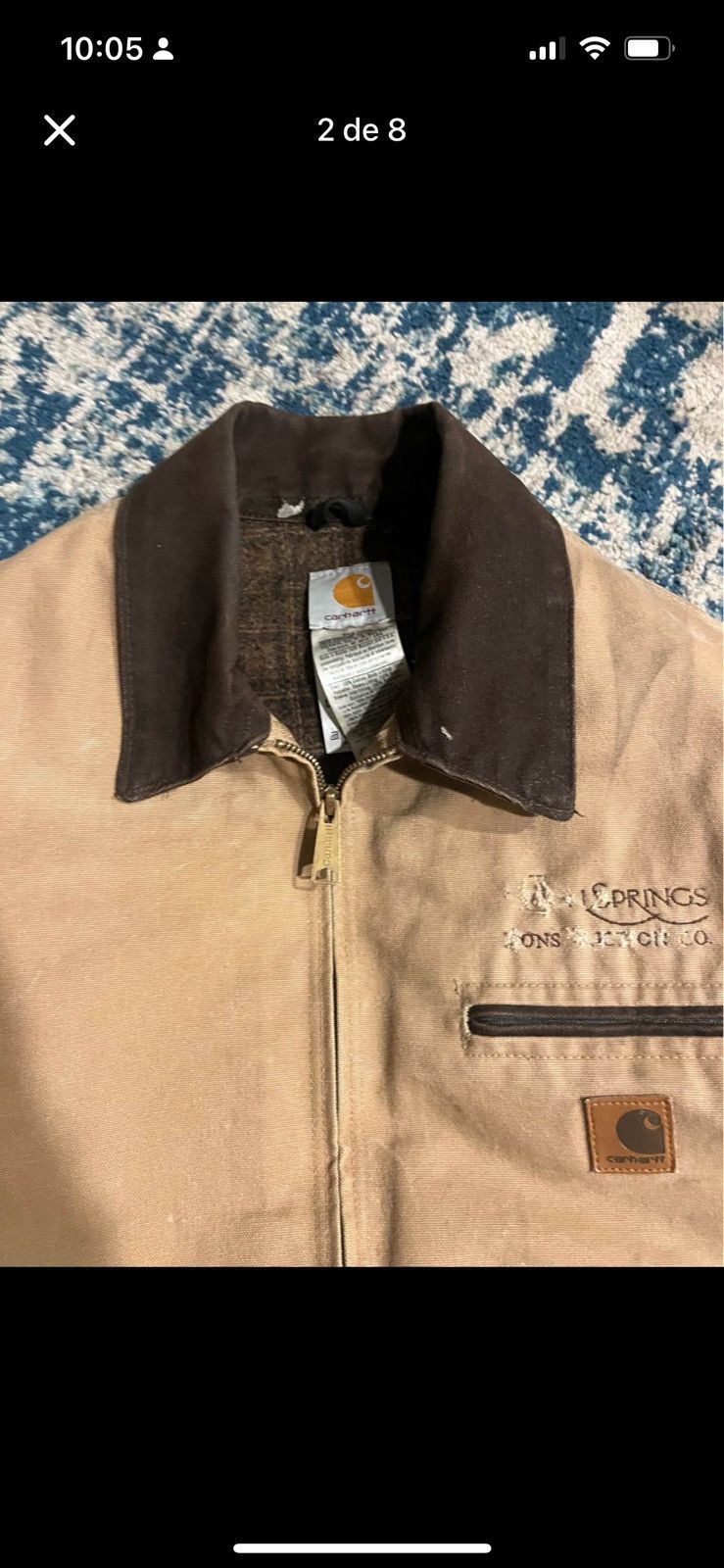 Carhartt Carhatt Detroit Size L Size US L / EU 52-54 / 3 - 2 Thumbnail