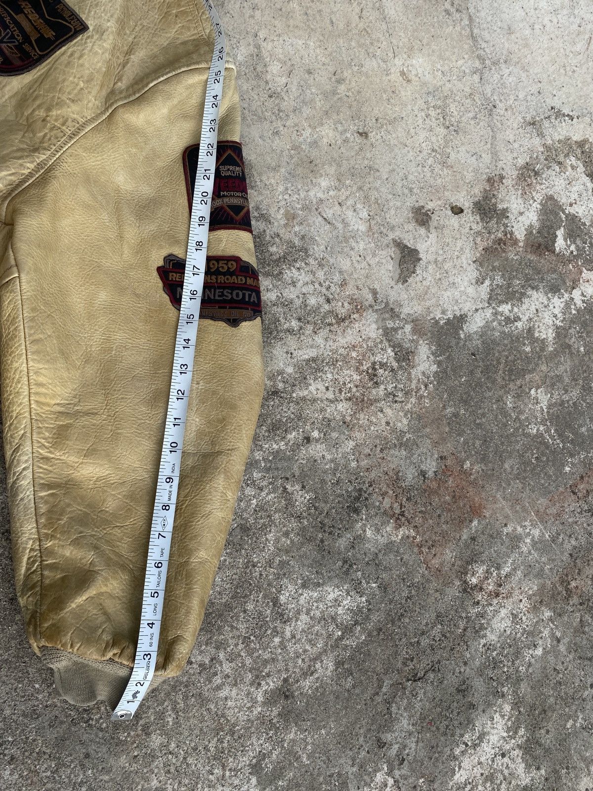 Avirex Vintage Redskins Leather Jacket Size US XXL / EU 58 / 5 - 6 Thumbnail