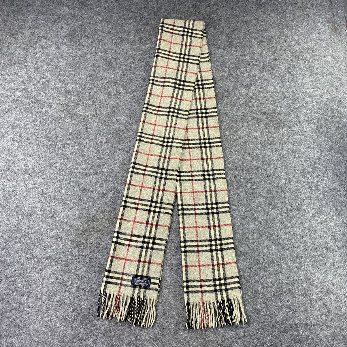 Burberry Burberry Wool Muffler / Scarf / Neckwear - T1238 Size ONE SIZE - 2 Thumbnail