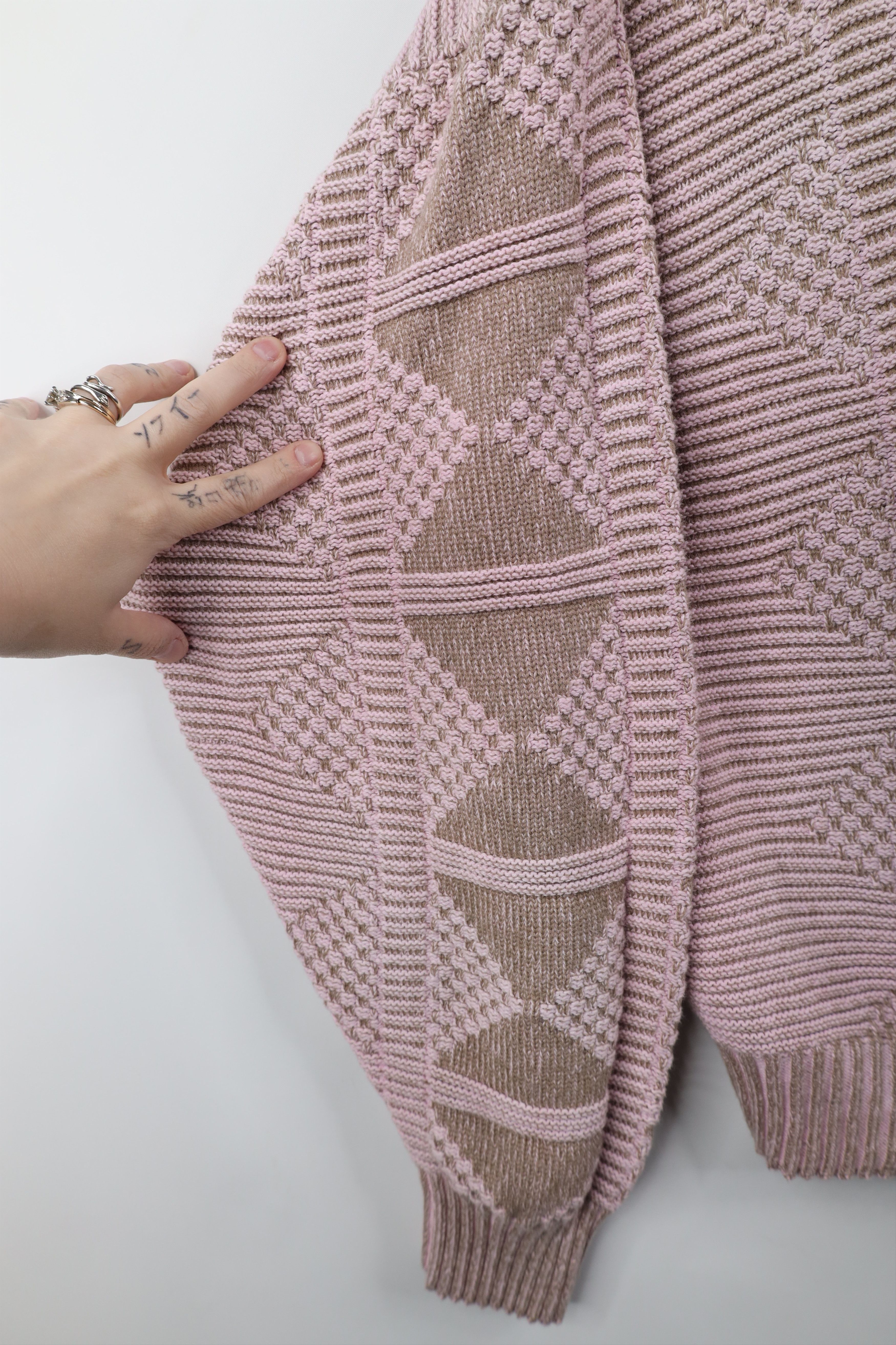 Vintage Vintage 90s Streetwear Chunky Ribbed Knit Sweater USA Size XL / US 12-14 / IT 48-50 - 5 Thumbnail