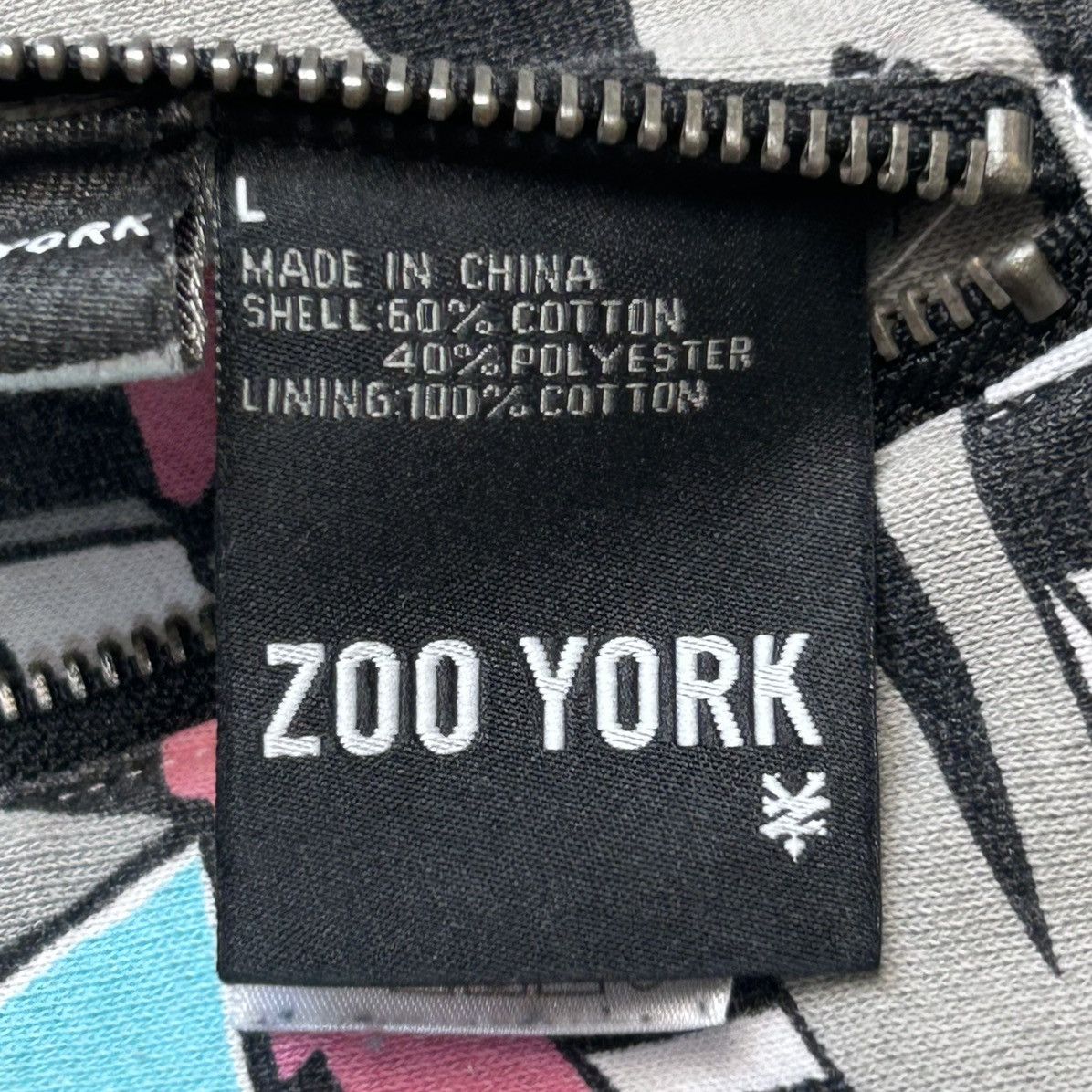 Zoo York Y2K Zoo York Full Zip Hoodie Vintage Hip-Hop Style Size US L / EU 52-54 / 3 - 8 Thumbnail