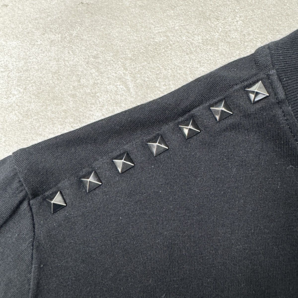 Valentino Valentino Rockstud Cotton T-Shirt In Black RRP £360 Size US S / EU 44-46 / 1 - 2 Thumbnail