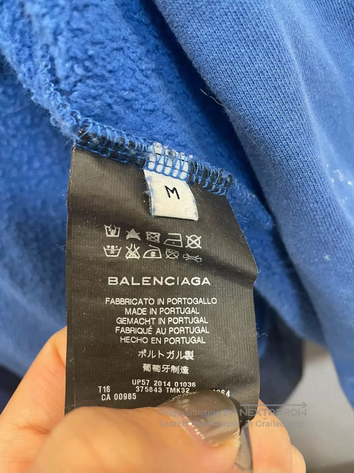 Balenciaga Balenciaga Jacket with Mixed Media Design. Size US M / EU 48-50 / 2 - 3 Thumbnail