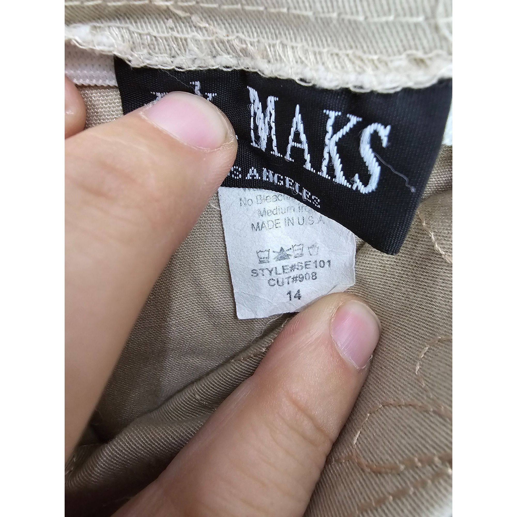 Other P.K. Maks Beige Embroidered Floral Pants Size 14 Women's Cot Size 36" / US 14 / IT 50 - 4 Thumbnail
