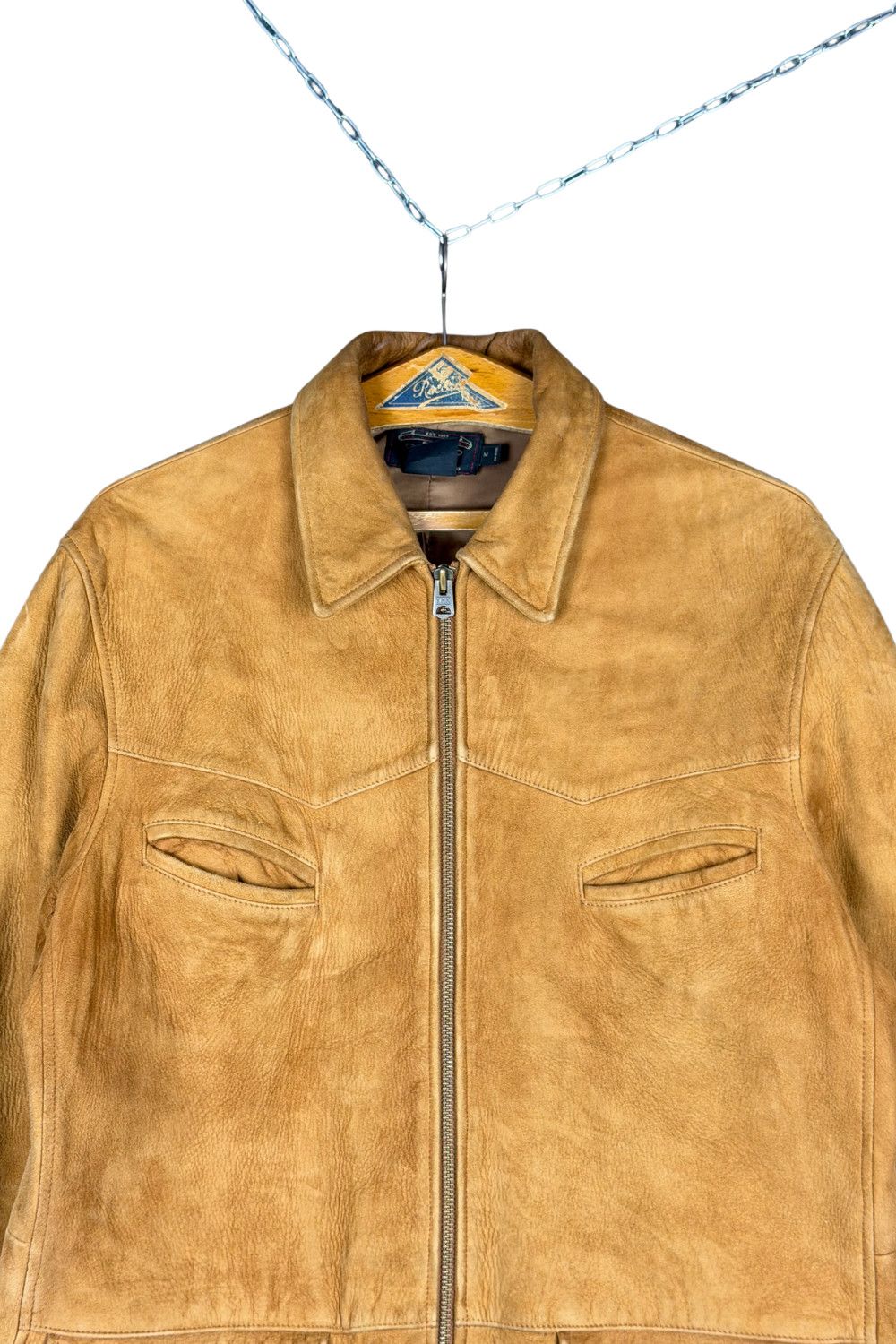 RRL Ralph Lauren fw99 RRL Double RL 3 Star Suede Ranch Jacket Tan Western Size US M / EU 48-50 / 2 - 4 Thumbnail